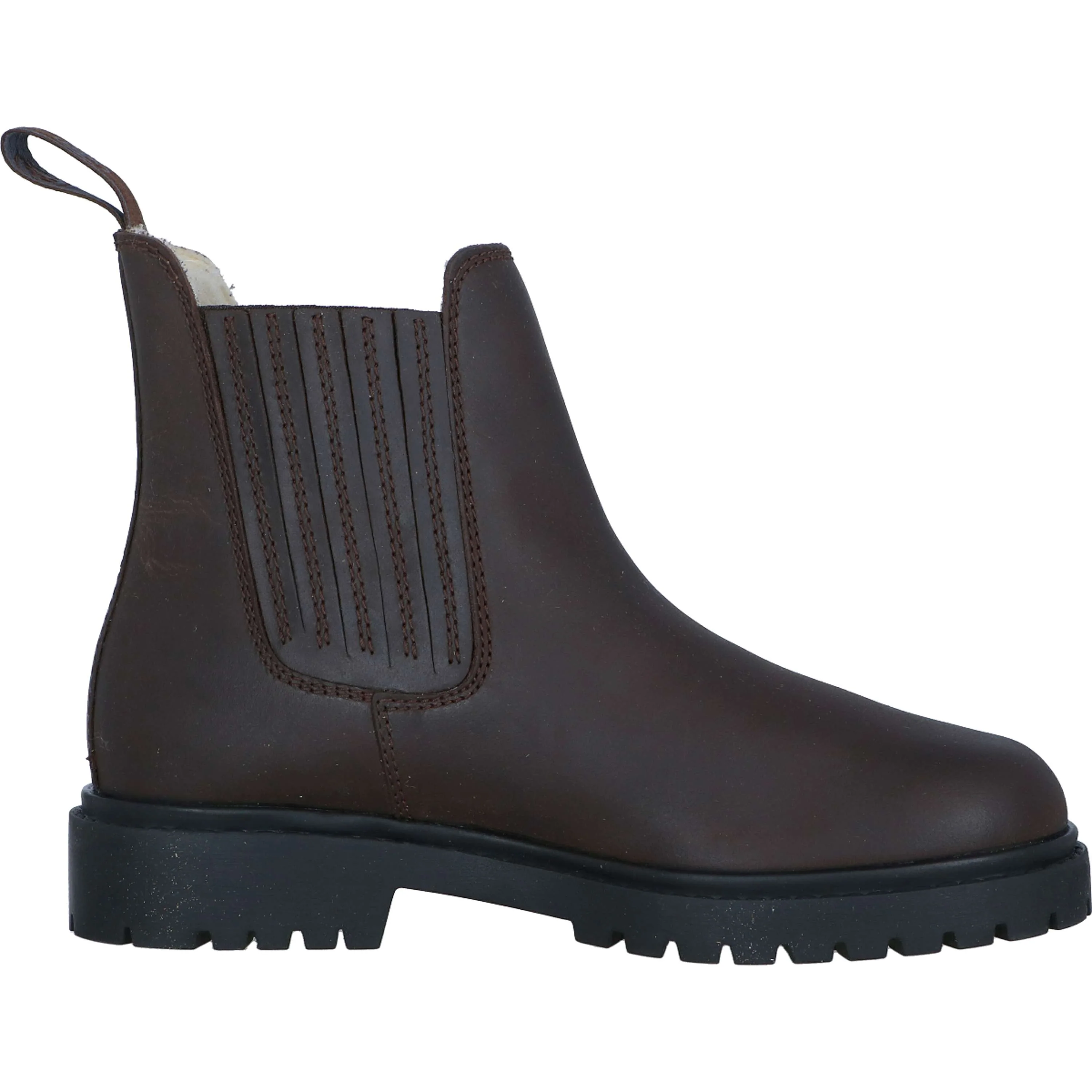 BR Jodhpur invernali Alaska II Nubuck con suola in gomma Marrone - Image 5