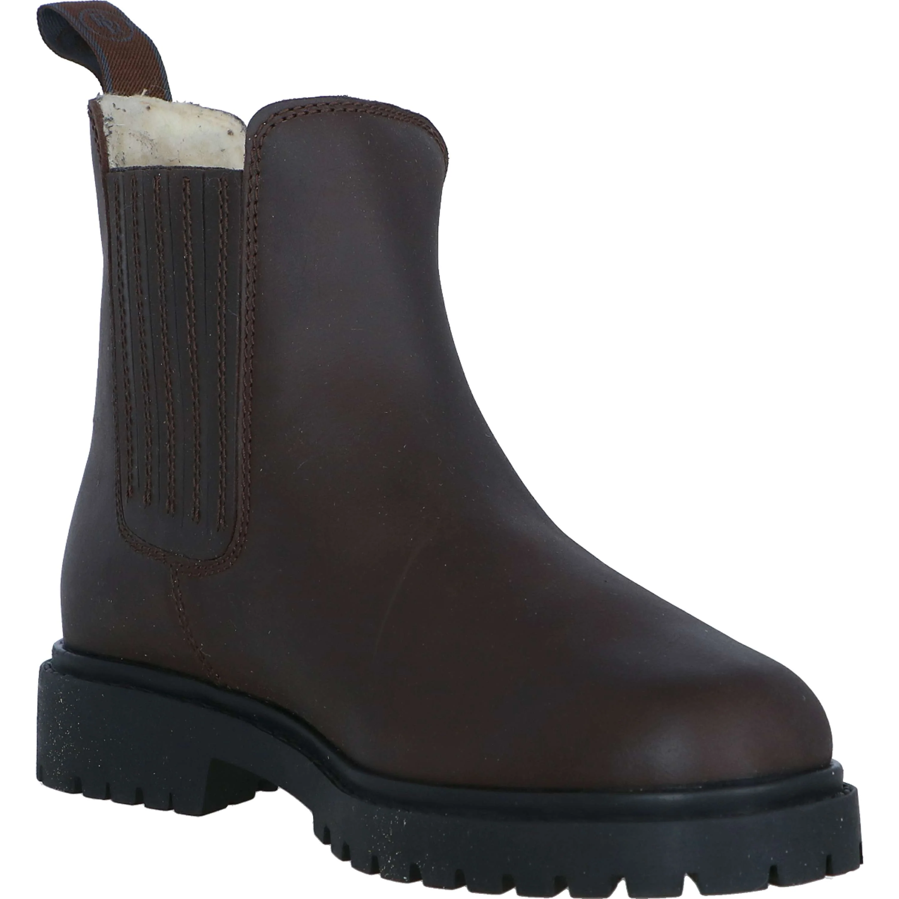 BR Jodhpur invernali Alaska II Nubuck con suola in gomma Marrone - Image 6