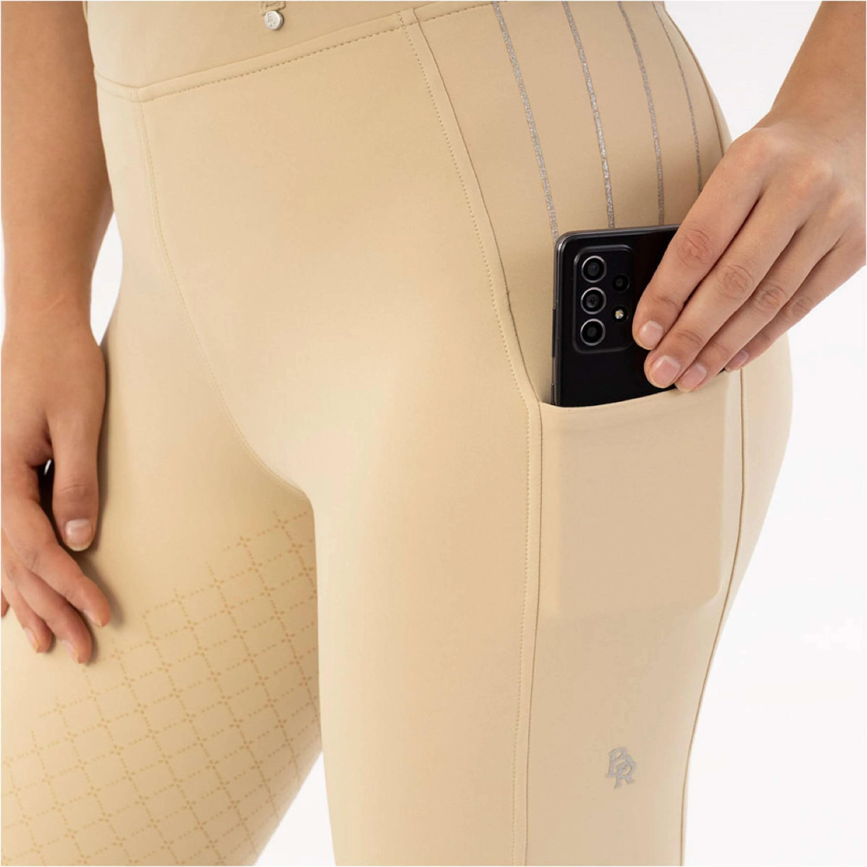 BR Leggings da Equitazione Kelly Full Grip Safari - Image 5