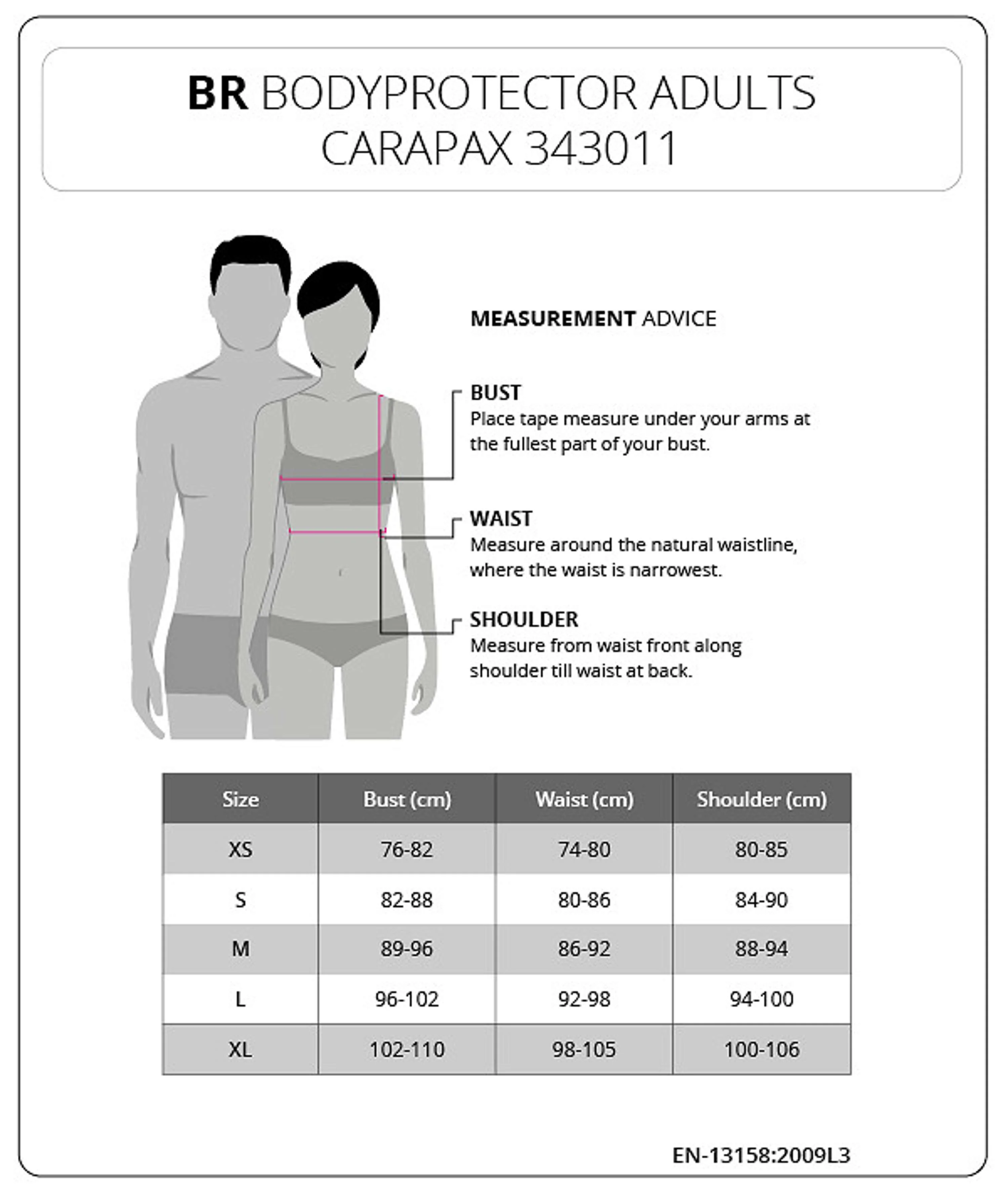 BR Protettore del corpo Carapax Nero - Image 3