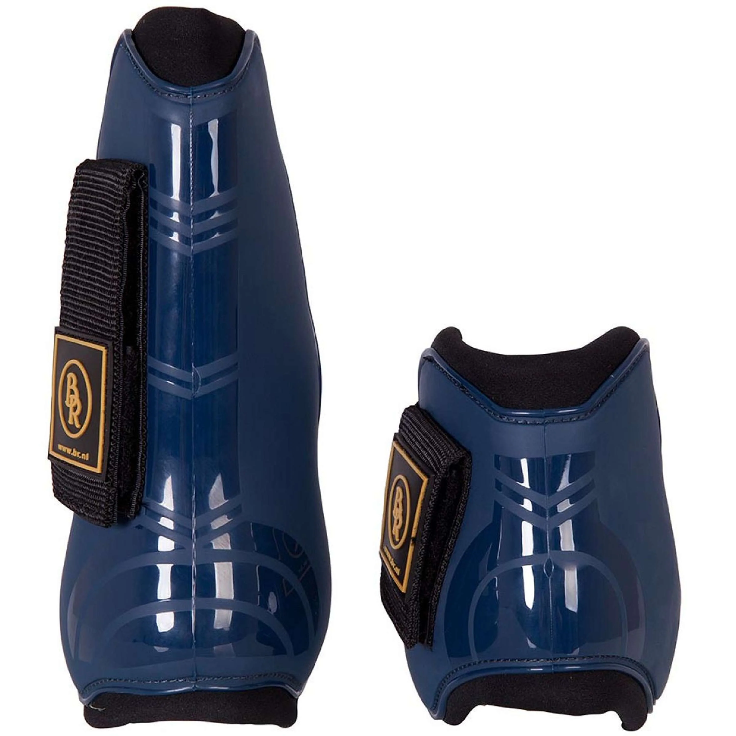 BR Set di Parastinchi e Paracolpi Pro Tech Pu Neoprene Blu - Image 2