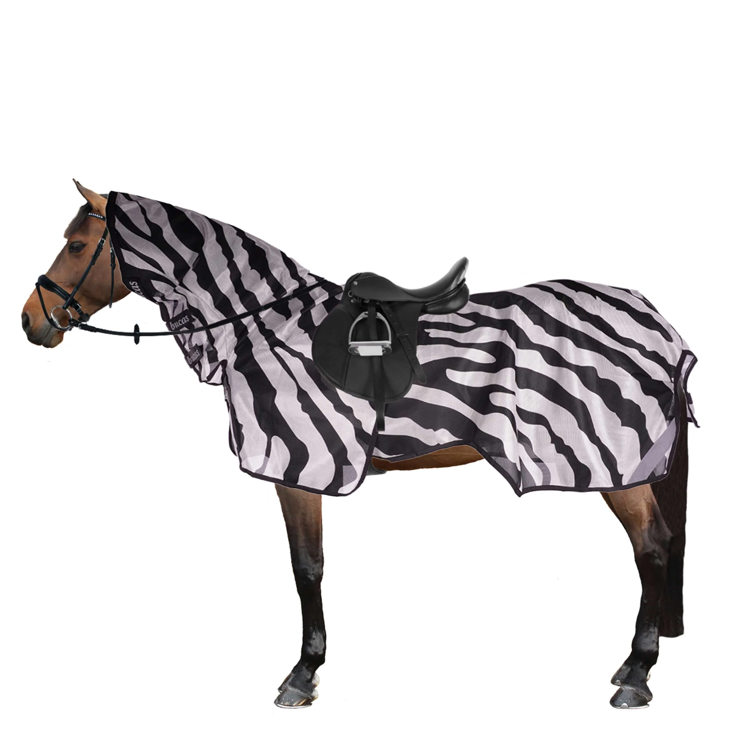 Bucas Buzz Off Riding Zebra - Image 2