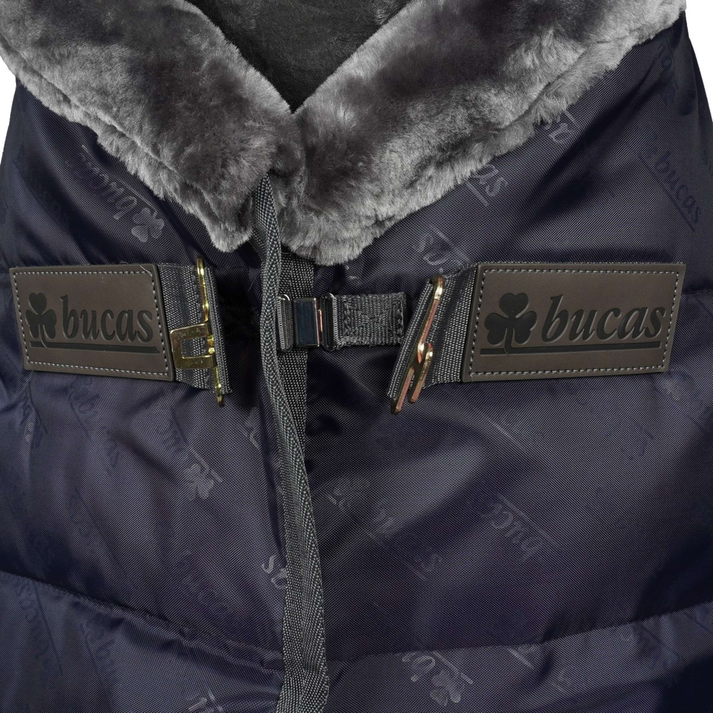 Bucas Stalldecke Show-Line Blu marino/grigio - Image 4