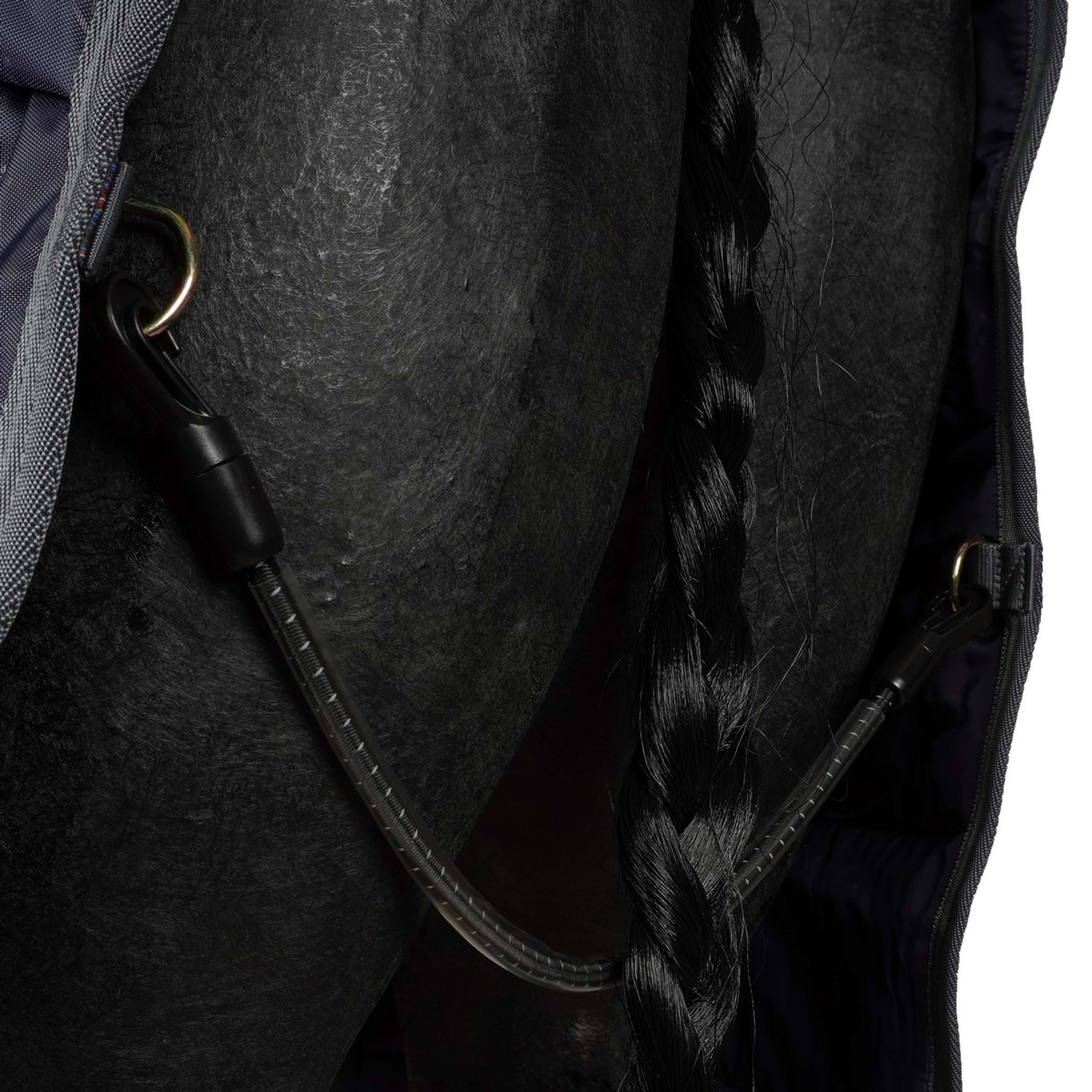 Bucas Stalldecke Show-Line Blu marino/grigio - Image 8