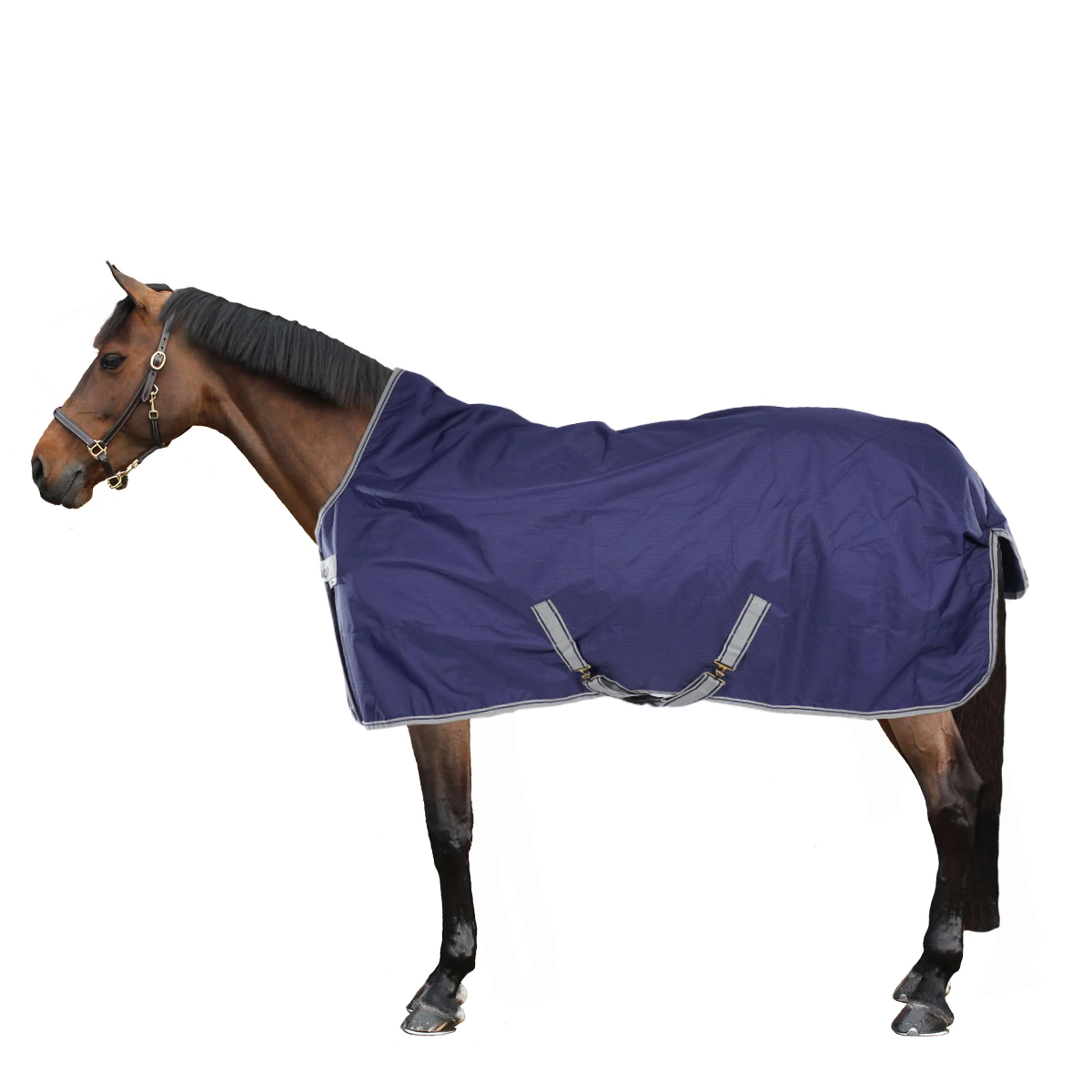Bucas Turnout Freedom Light High Neck 0g Navy - Image 4
