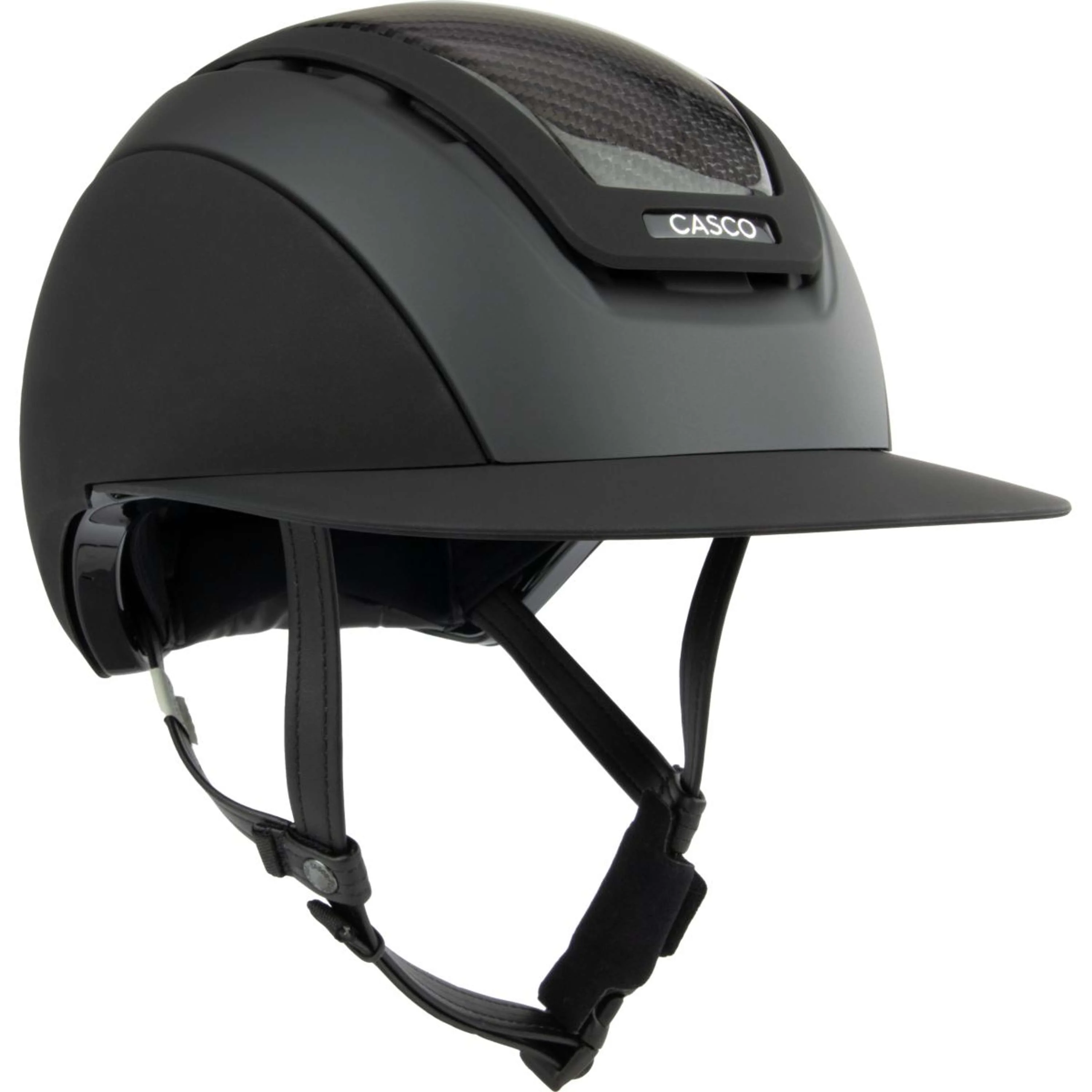Casco Casco da Equitazione Elite Carbon Black