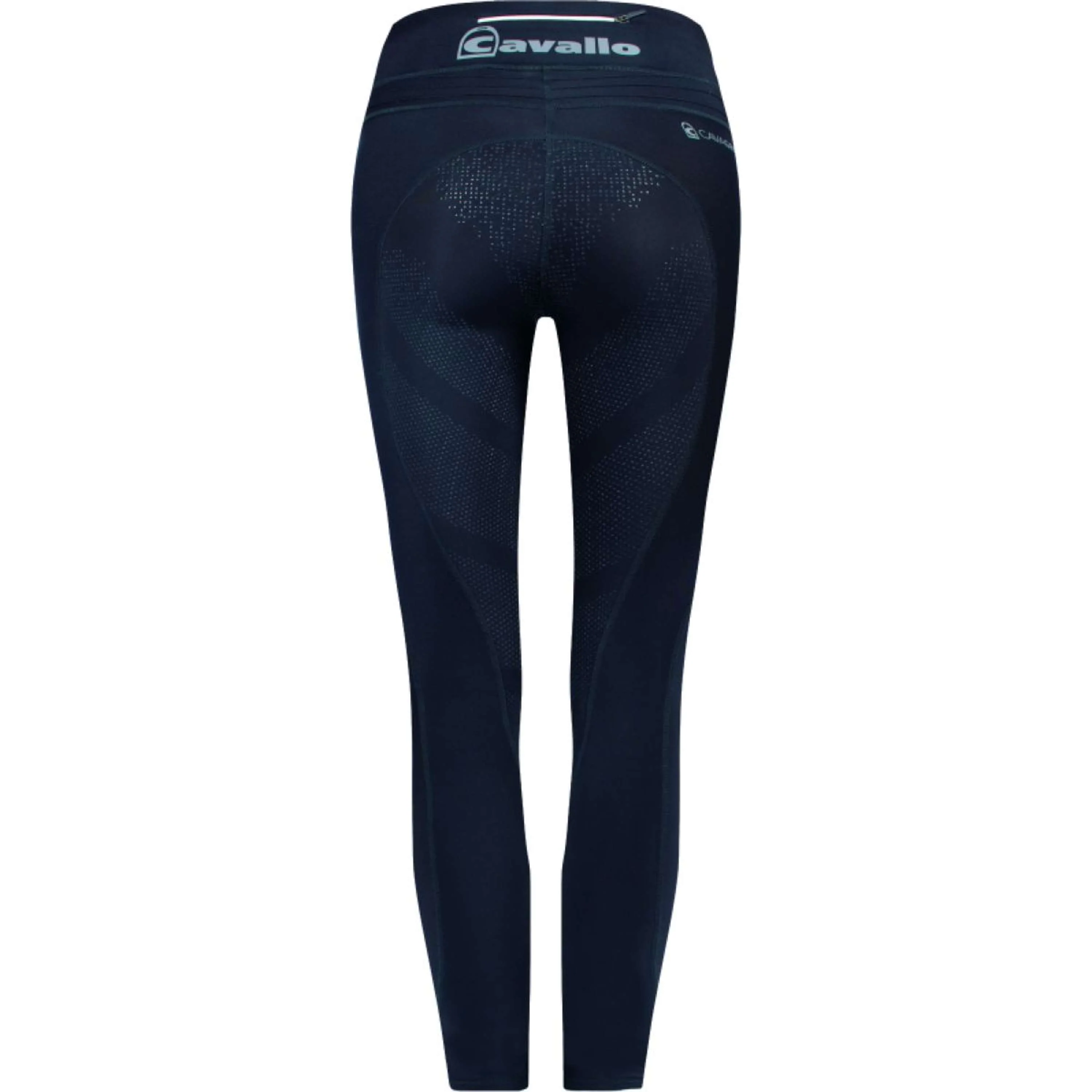 Cavallo Leggings da Equitazione LIN GRIP RL Full Grip Blu scuro - Image 2