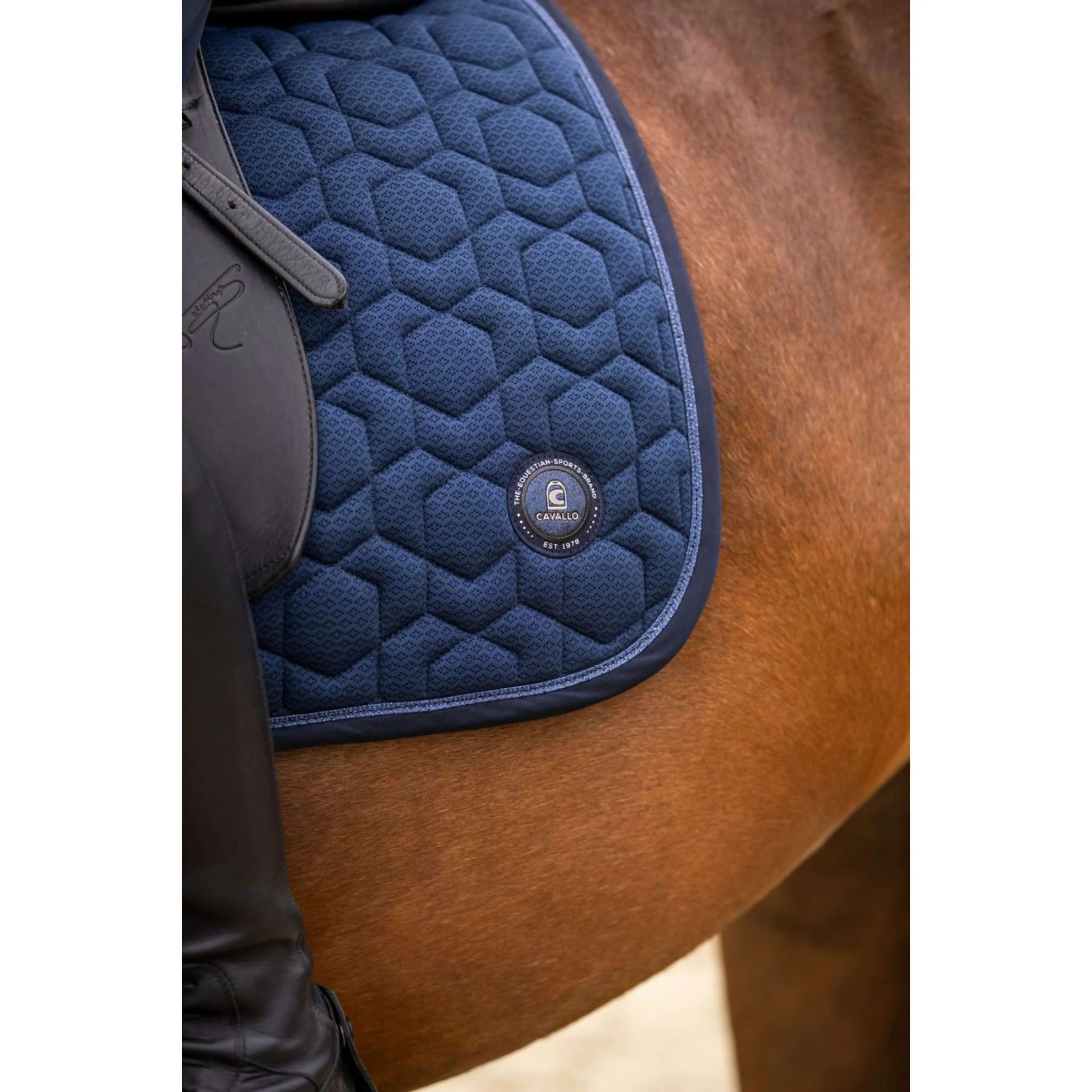 Cavallo Sottosella CavalPolina Dressage Blu scuro - Image 2
