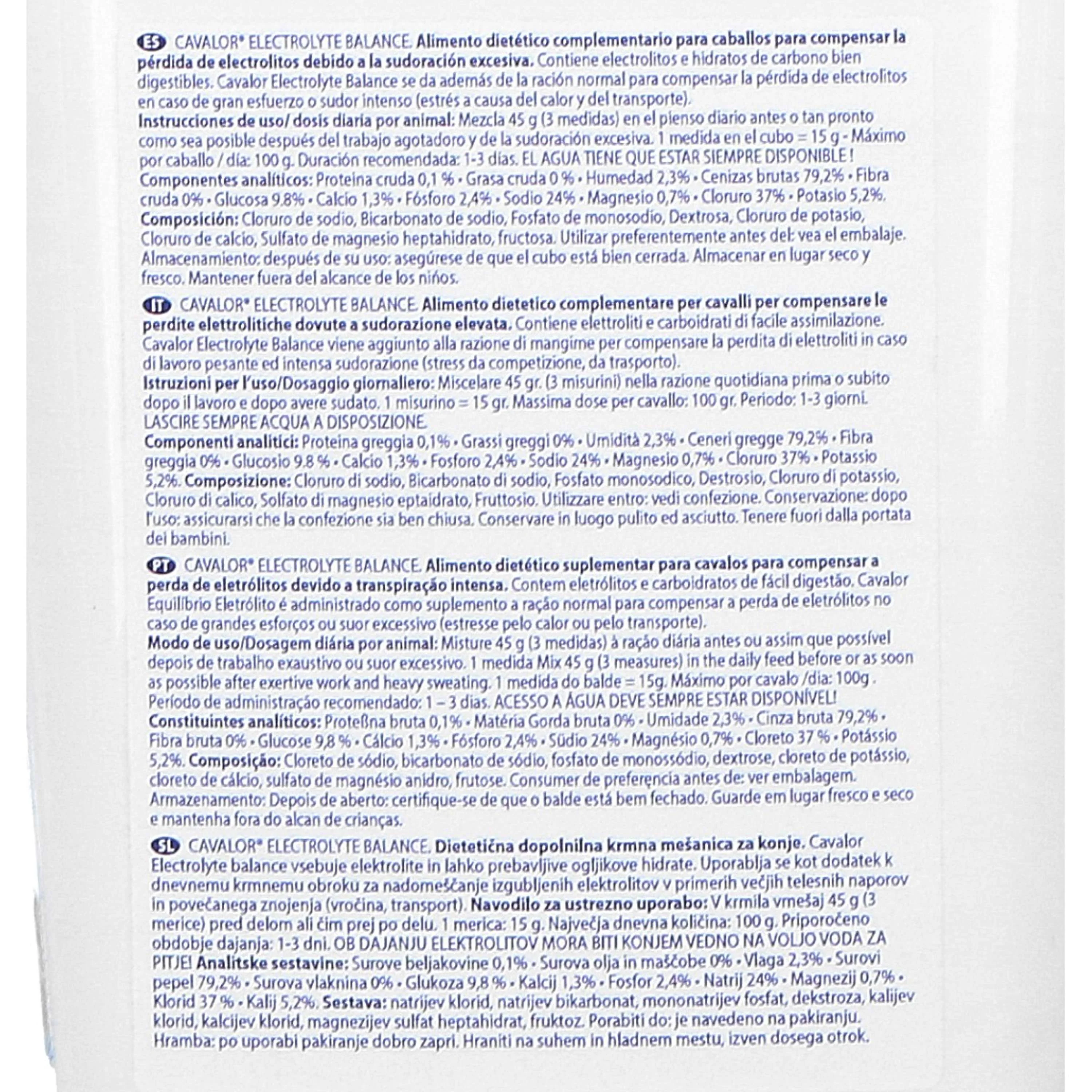 Cavalor Elettroliti Electolyte Balance - Image 7