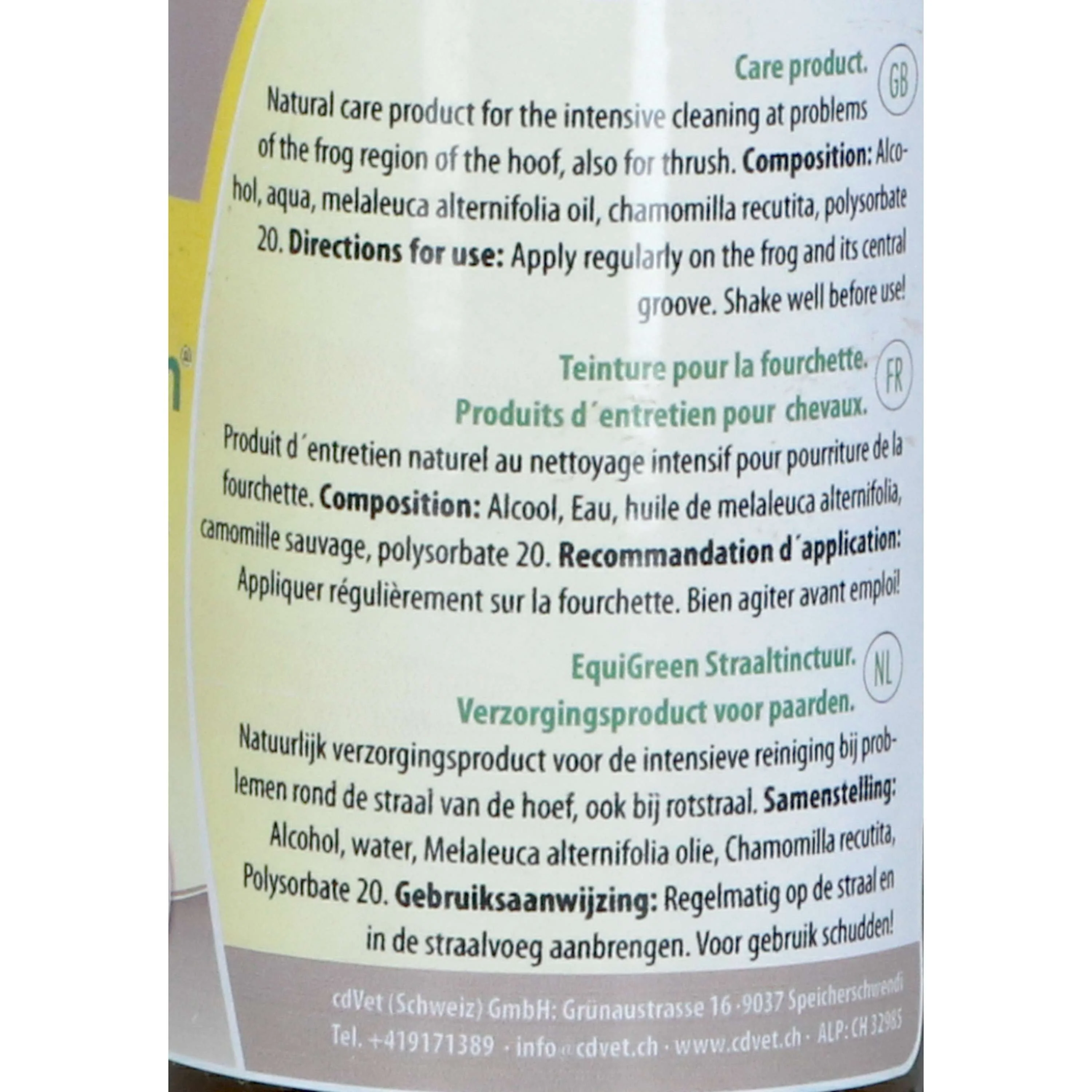 cdVet EquiGreen Tintura di getto - Image 4