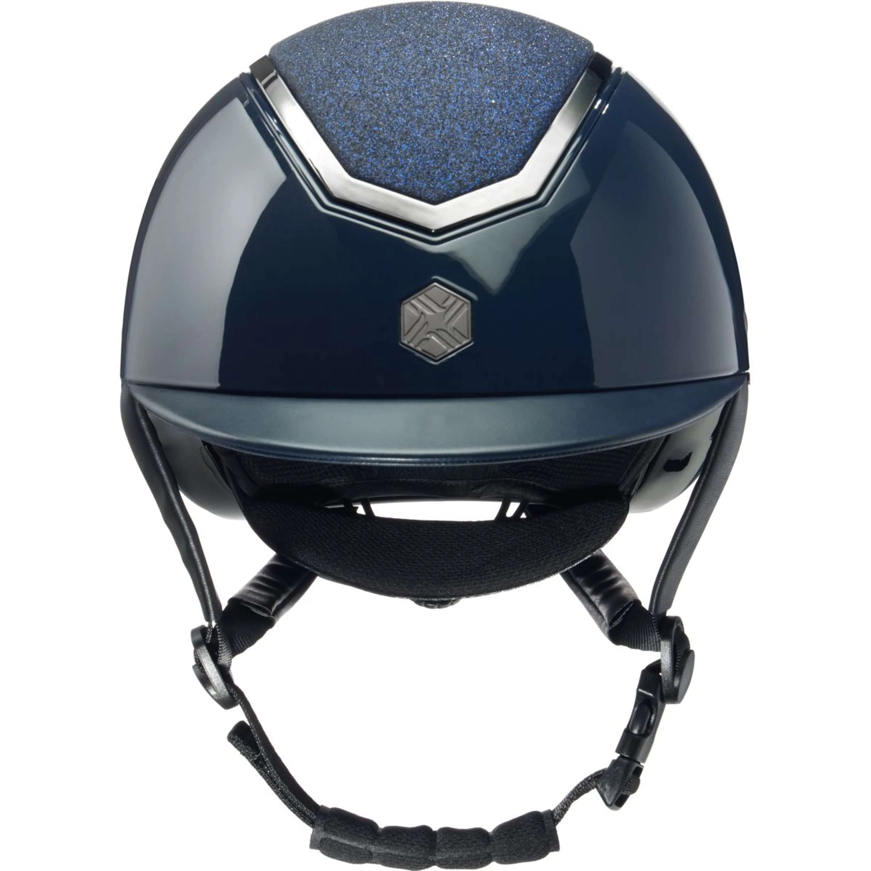 Charles Owen Casco da equitazione Kylo Sparkly Navy Gloss/Pewter - Image 2