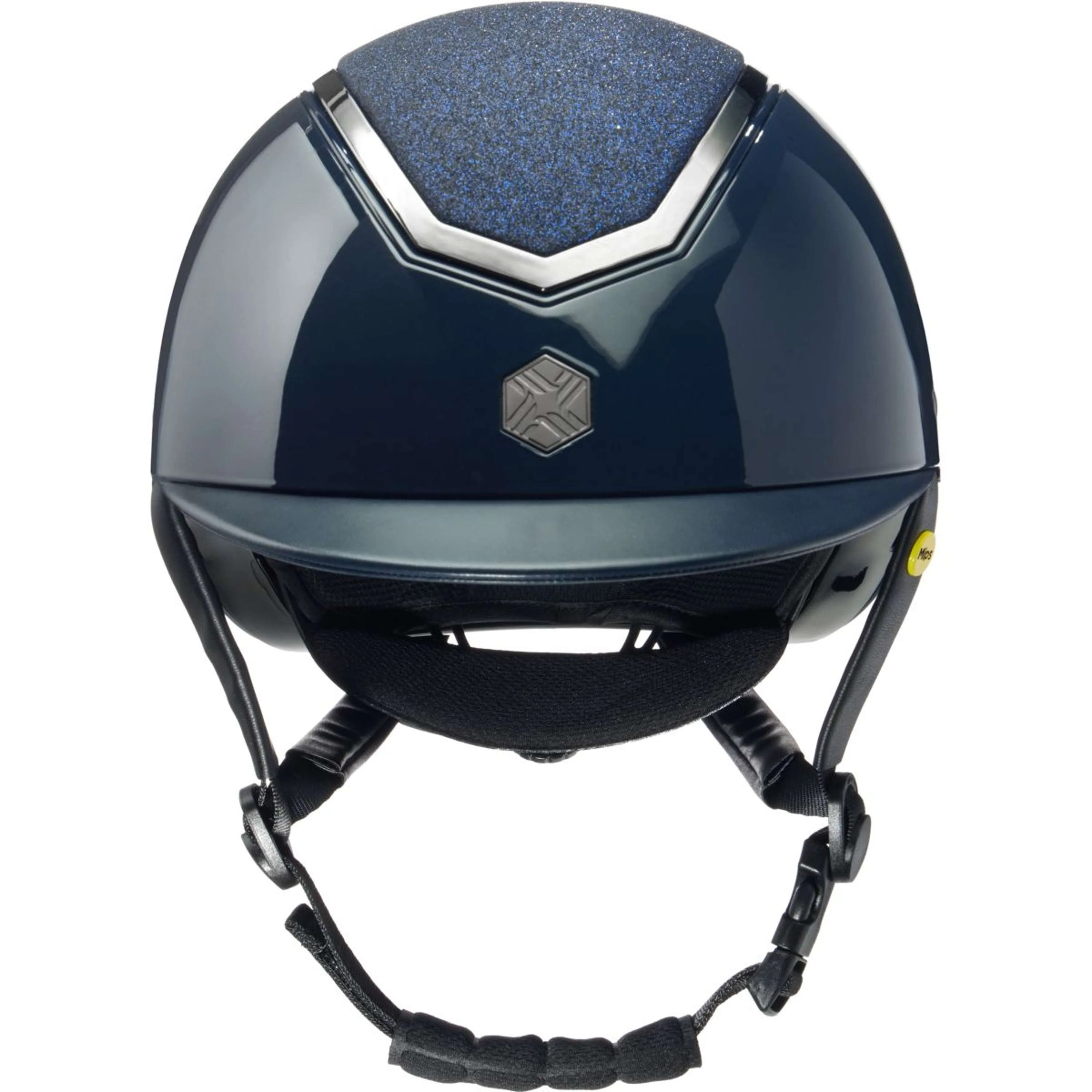 Charles Owen Casco da equitazione Kylo Sparkly MIPS Navy Gloss/Pewter - Image 2