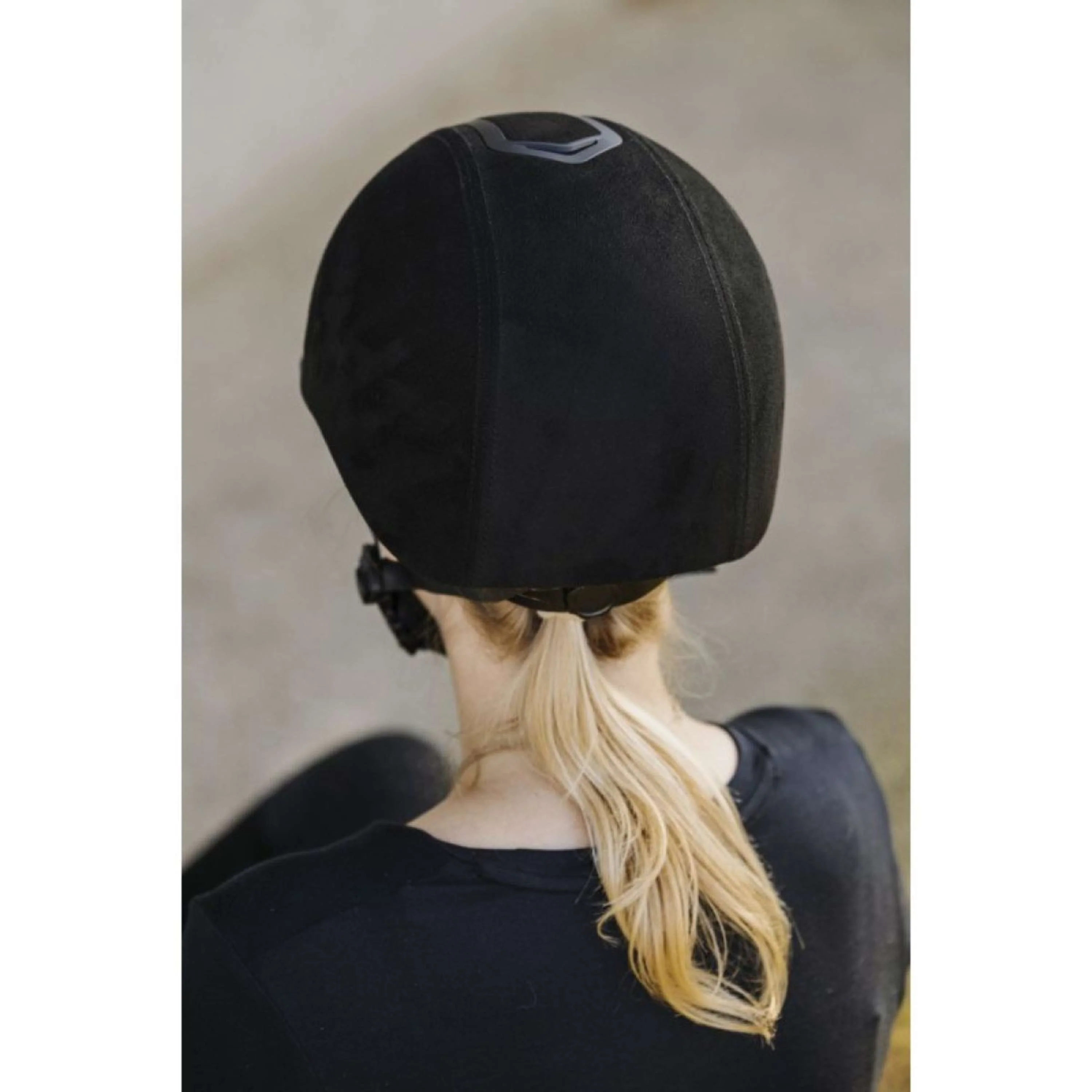 Choplin Casco da equitazione Aero Velvet Nero opaco - Image 6