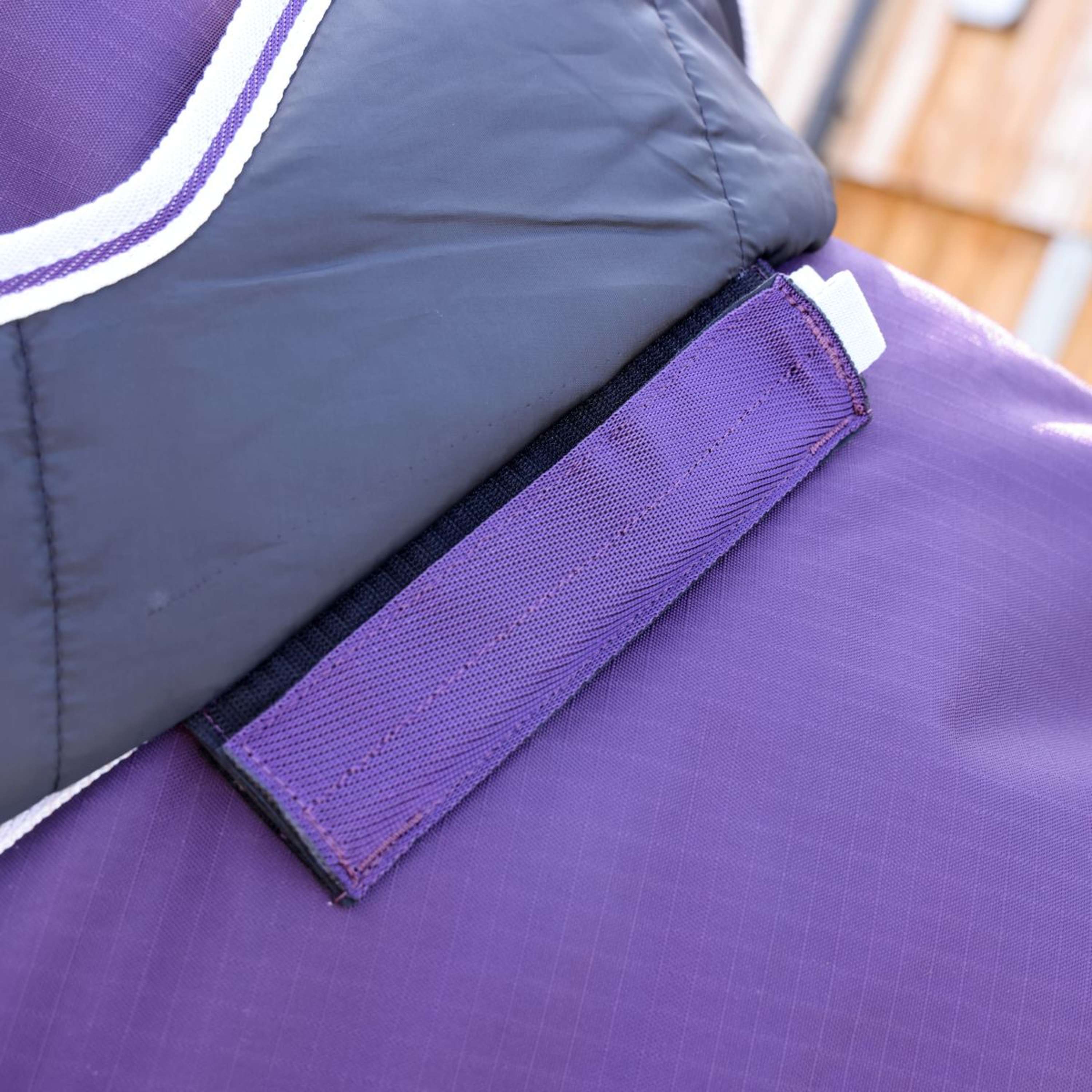 Coperta da esterno Shires Original 100 Turnout con collo Prugna - Image 2