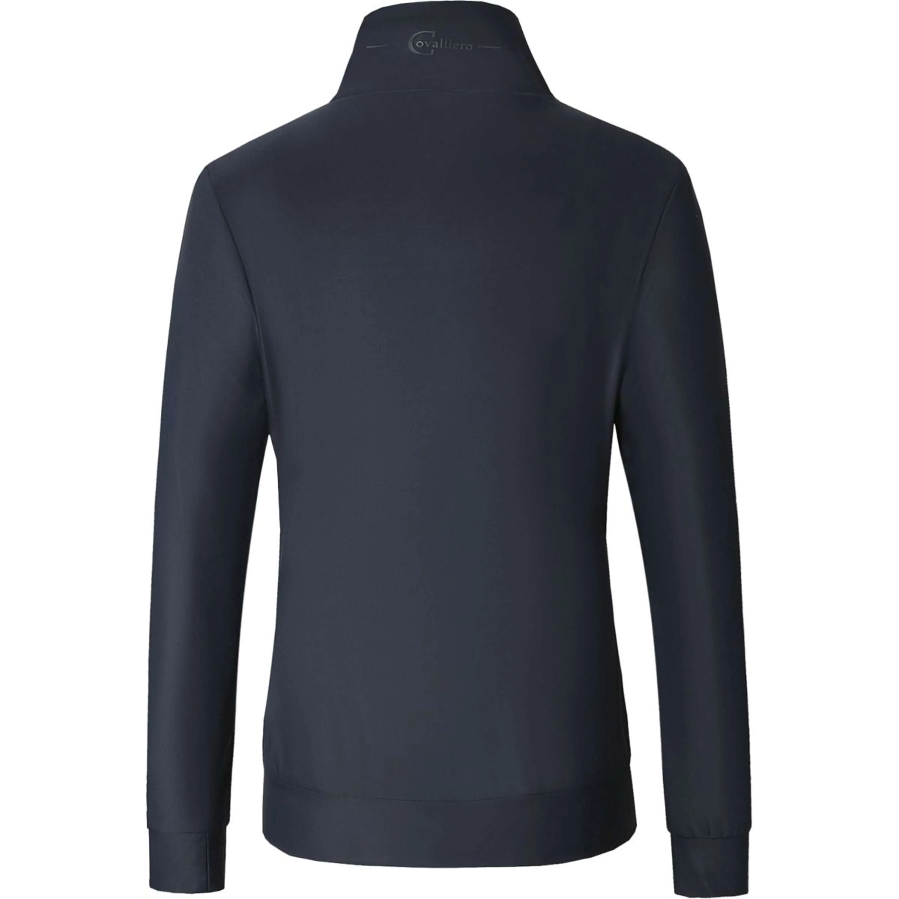 Covalliero Felpa con cappuccio e zip Blouson Donne Dark Navy - Image 2