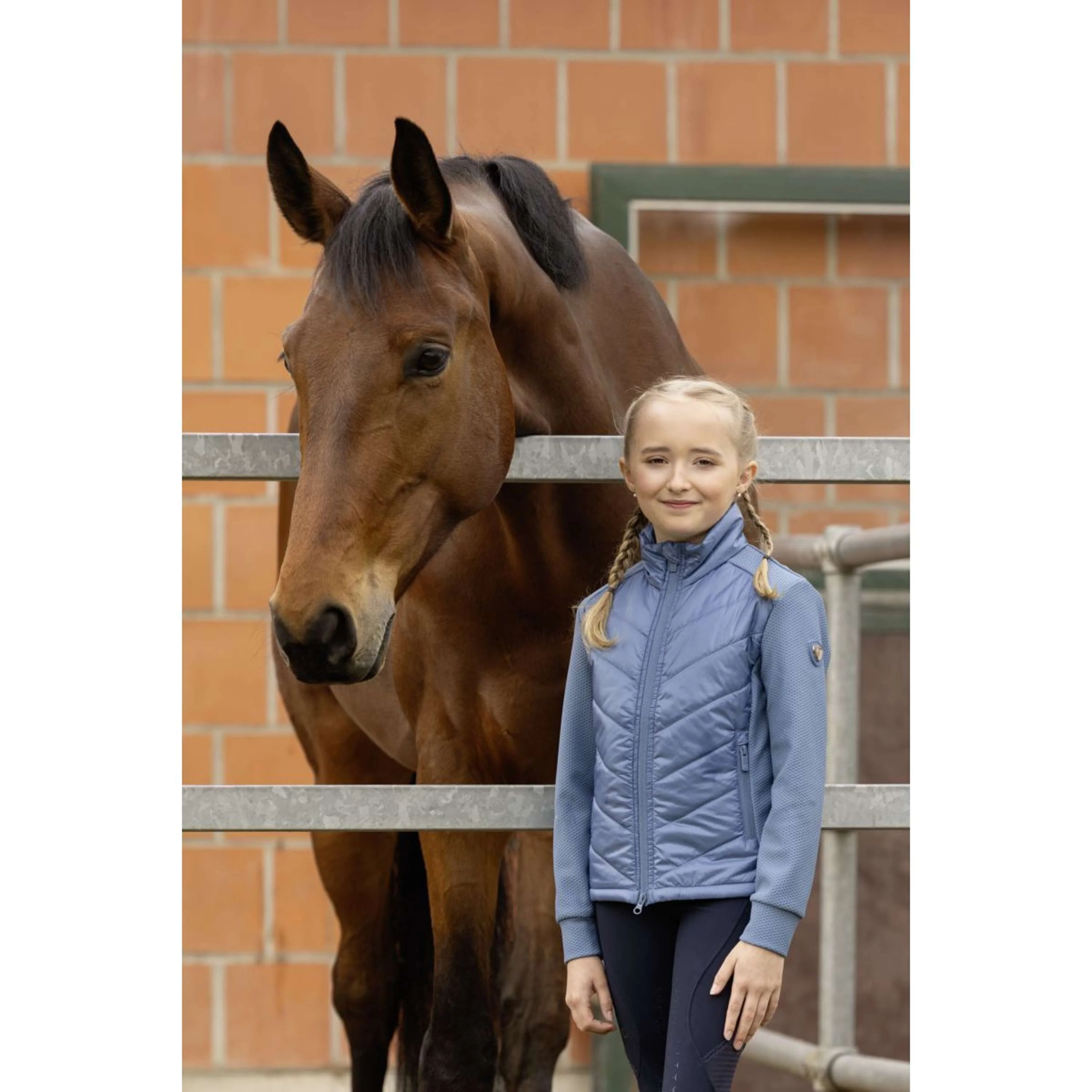Covalliero Giacca SS26 Bambini Smoked Blue - Image 2