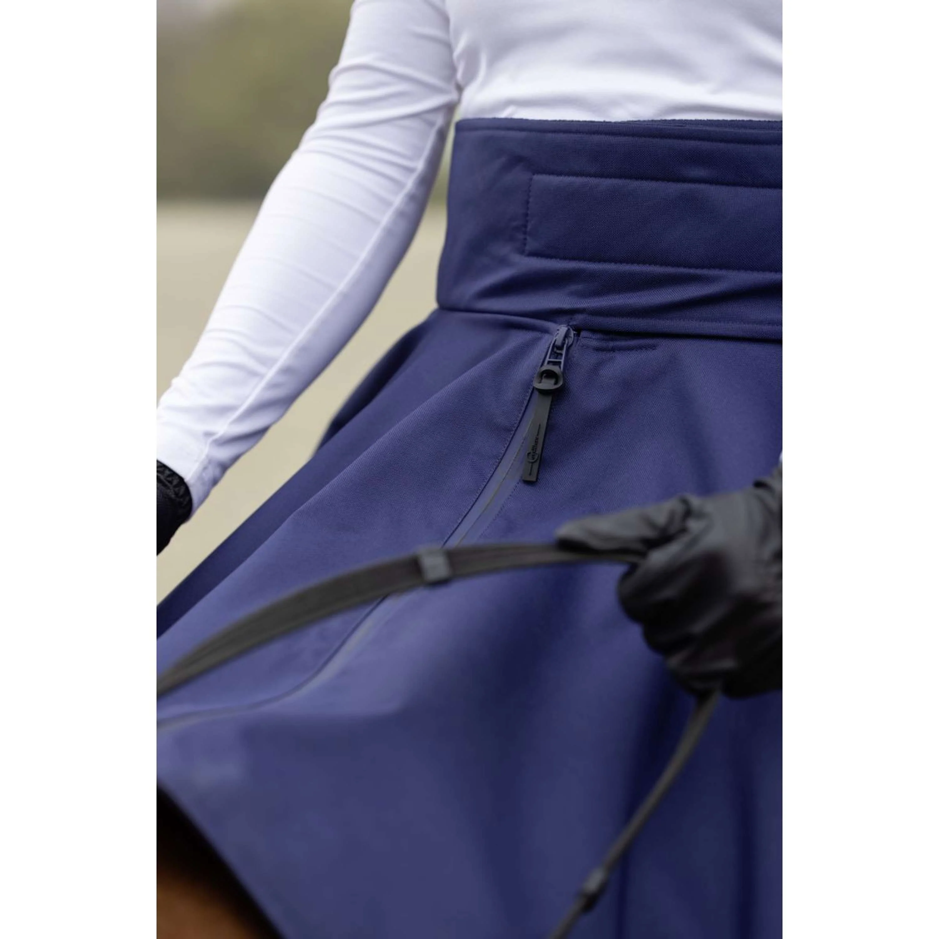 Covalliero Gonna da Equitazione Thermo Navy - Image 5