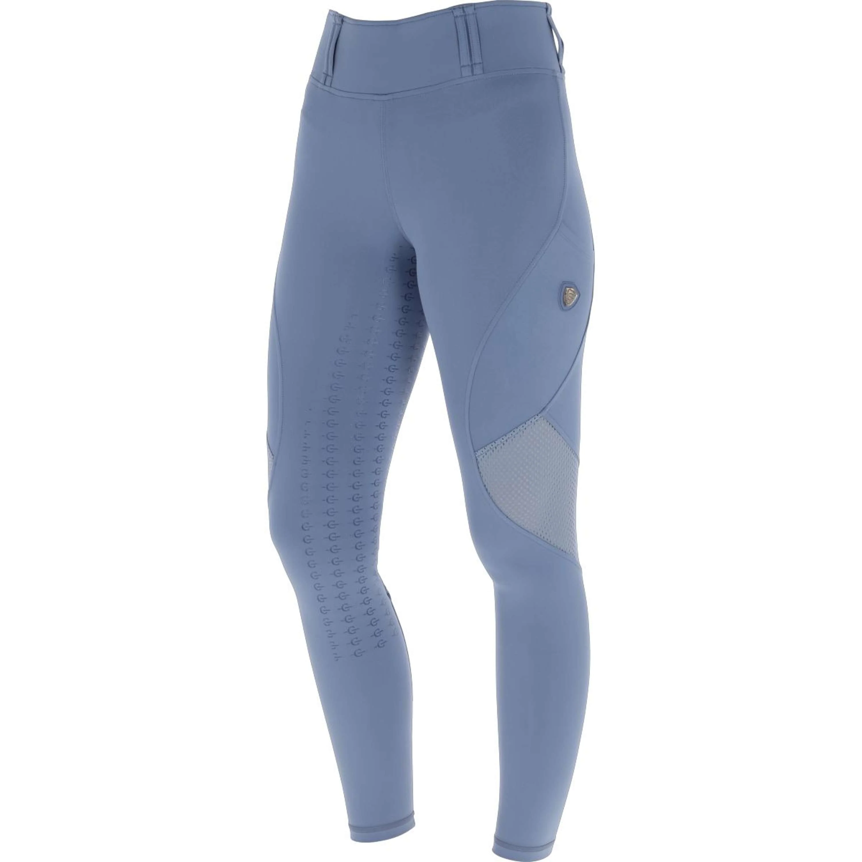 Covalliero Leggings da Equitazione Mesh SS26 Bambini Smoked Blue