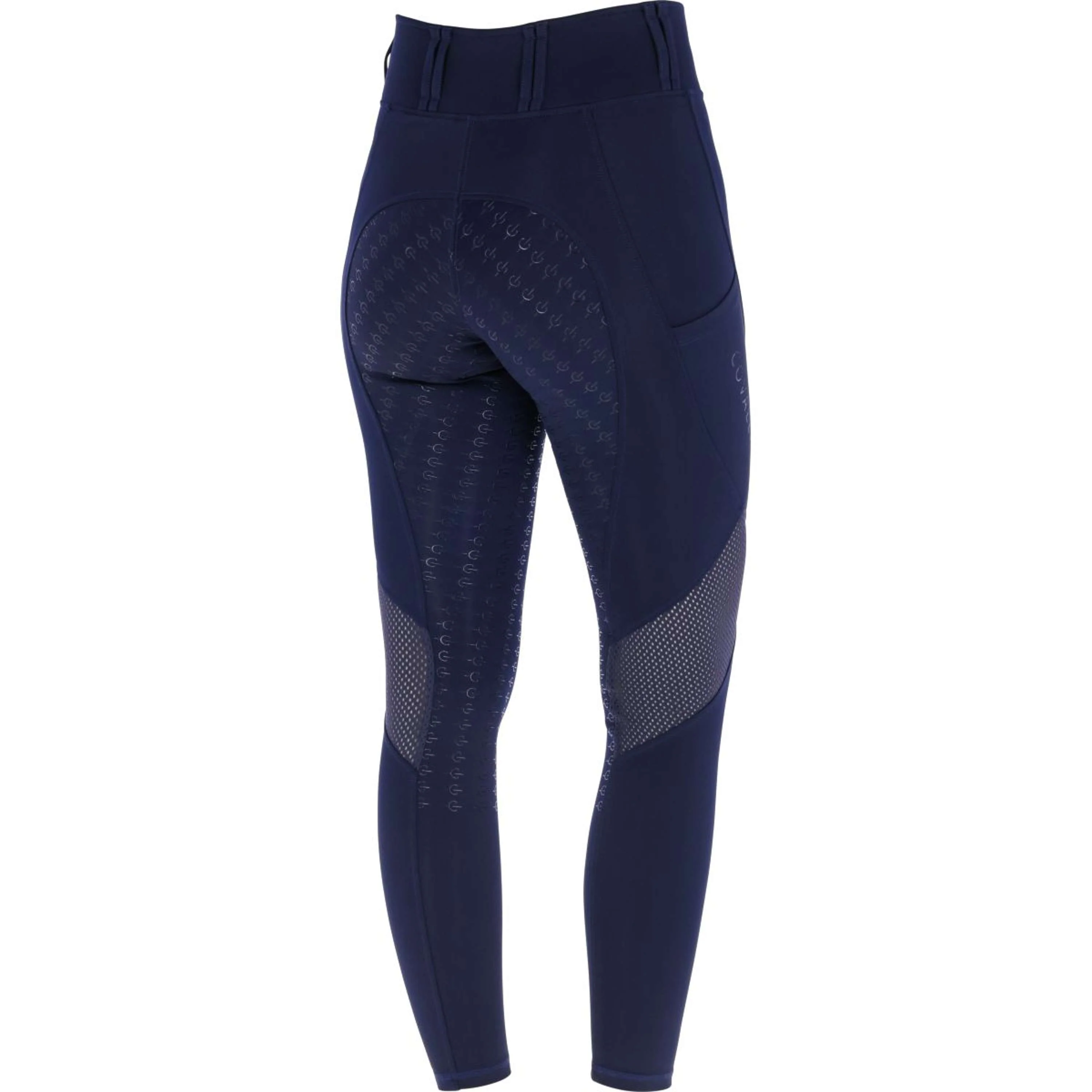 Covalliero Leggings da Equitazione Mesh SS26 Donne Marina oscura - Image 2