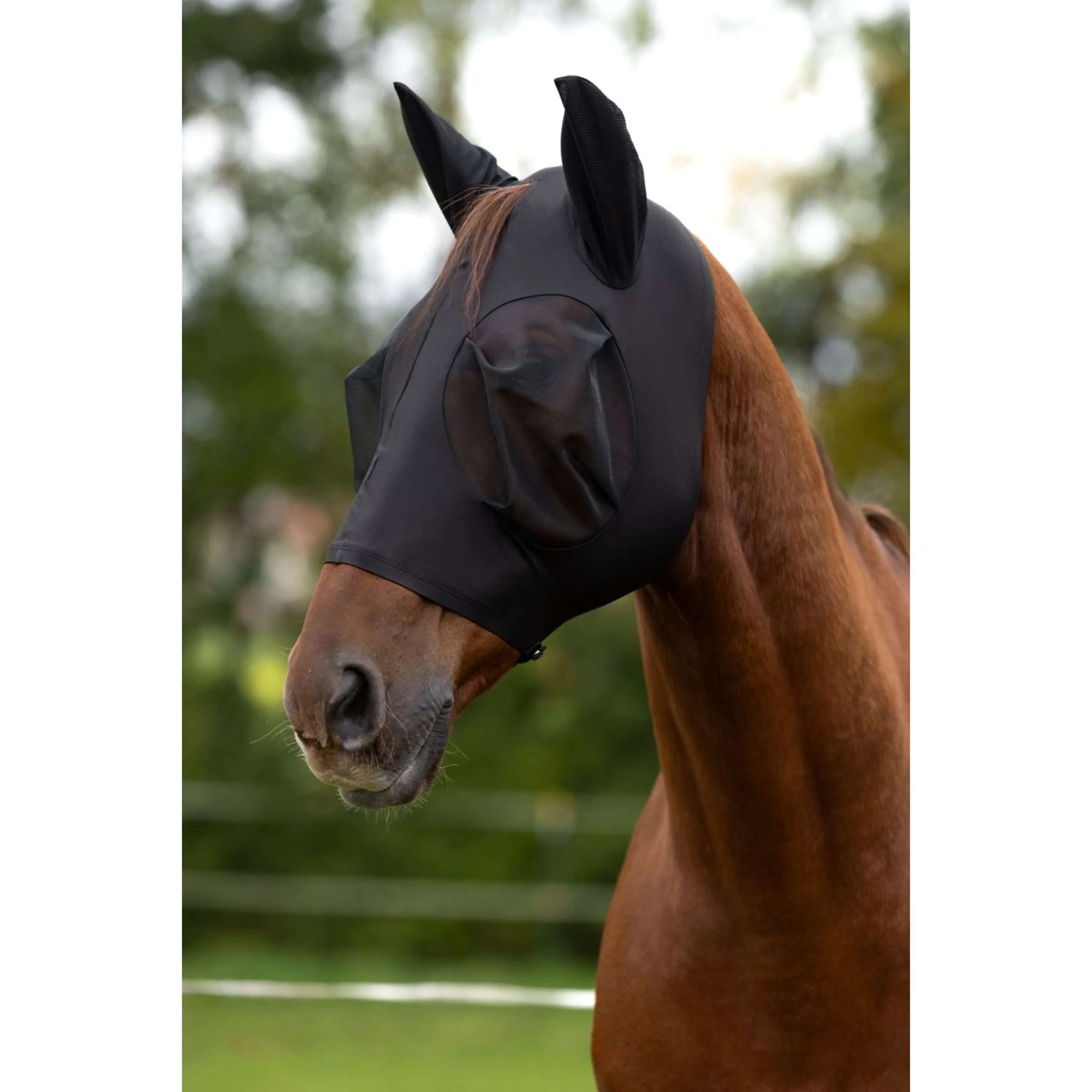 Covalliero Maschera per Mosche FinoStretch Nero