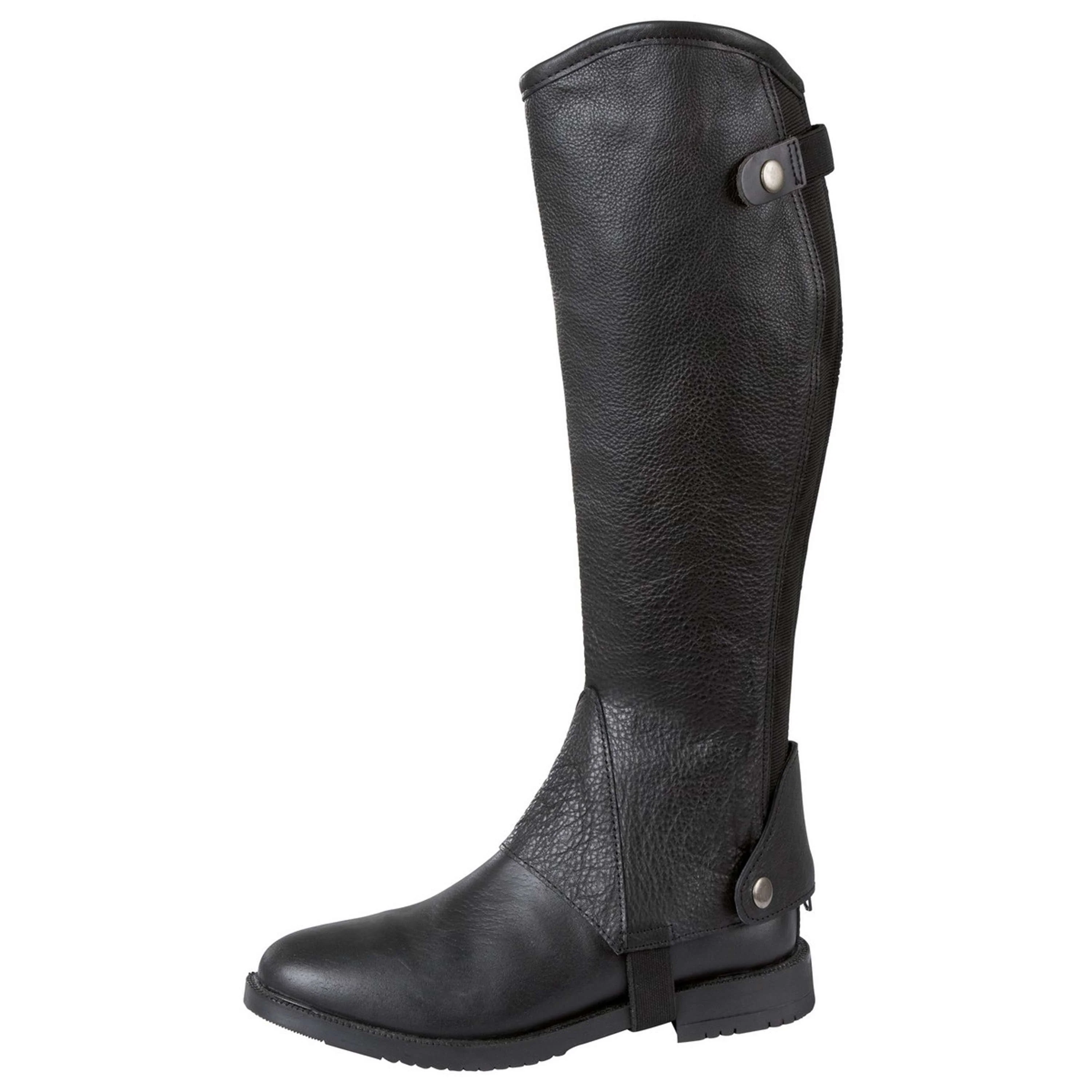 Covalliero Minichaps Elasto Leder Nero