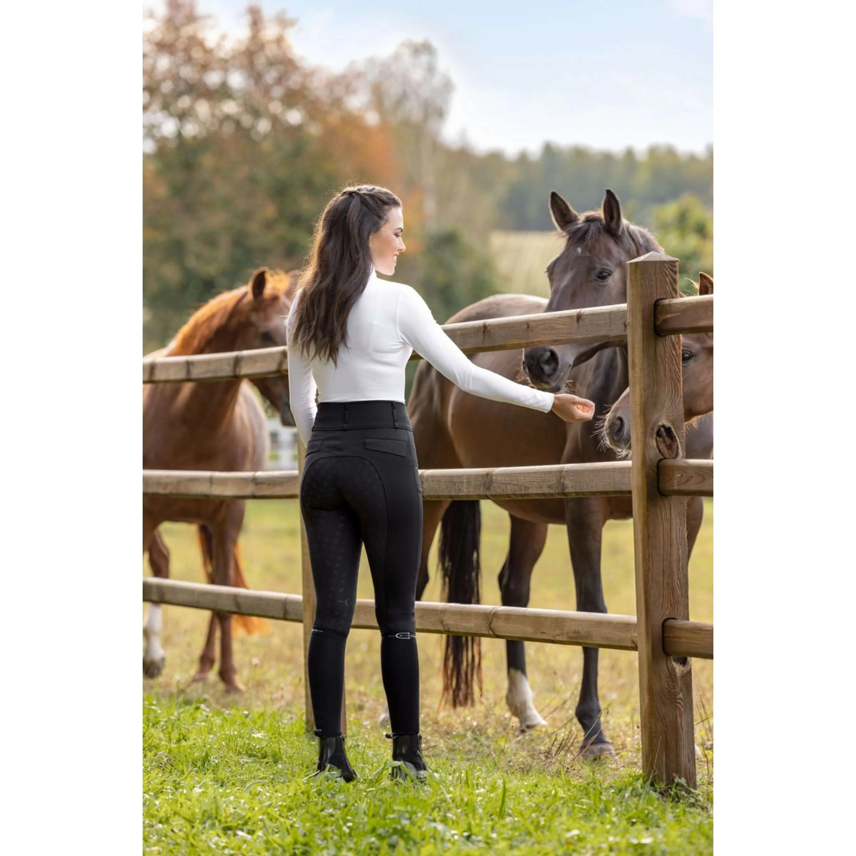Covalliero Calzoni Highwaist Full Grip Nero - Image 3