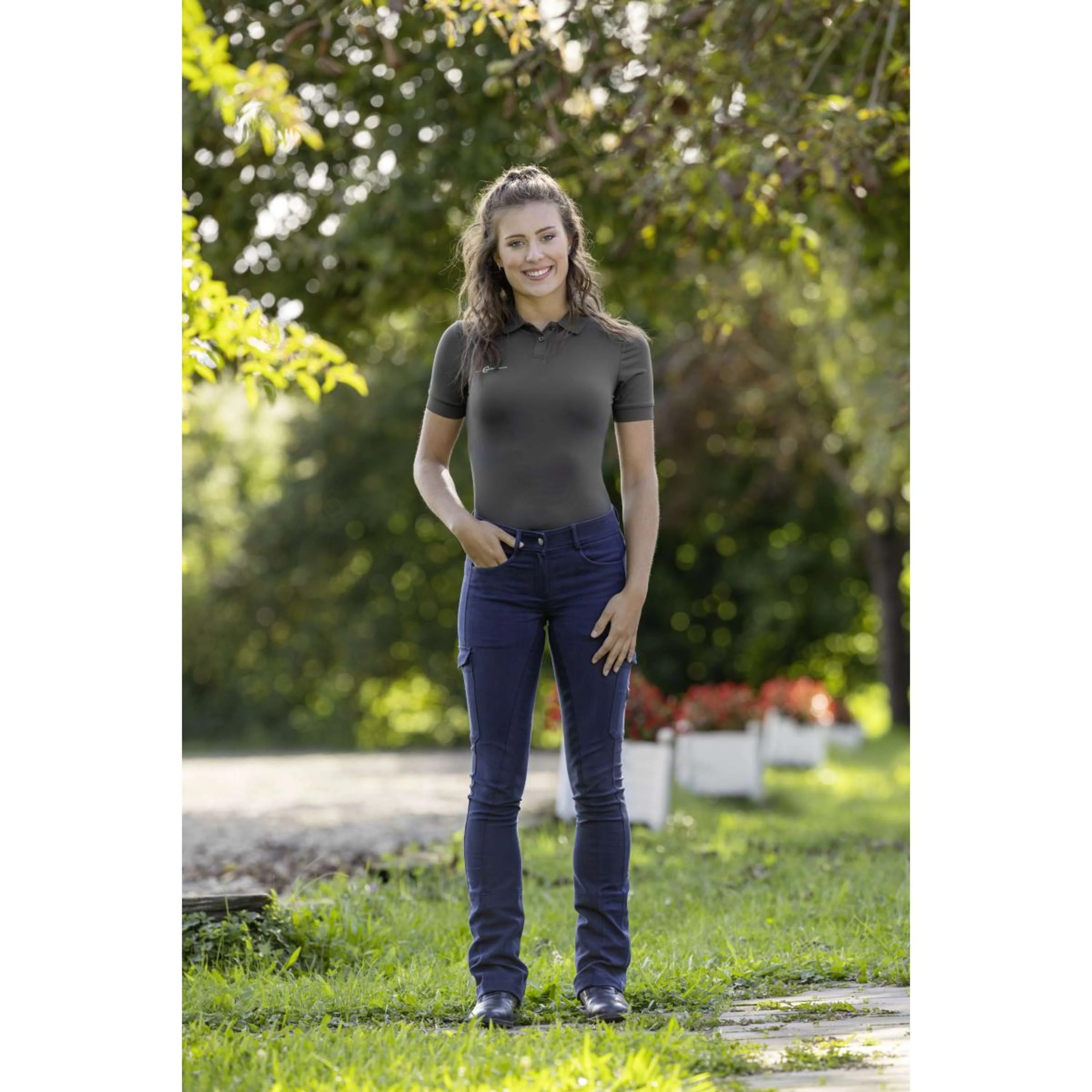 Covalliero Pantaloni Jodhpur BasicPlus Navy - Image 4
