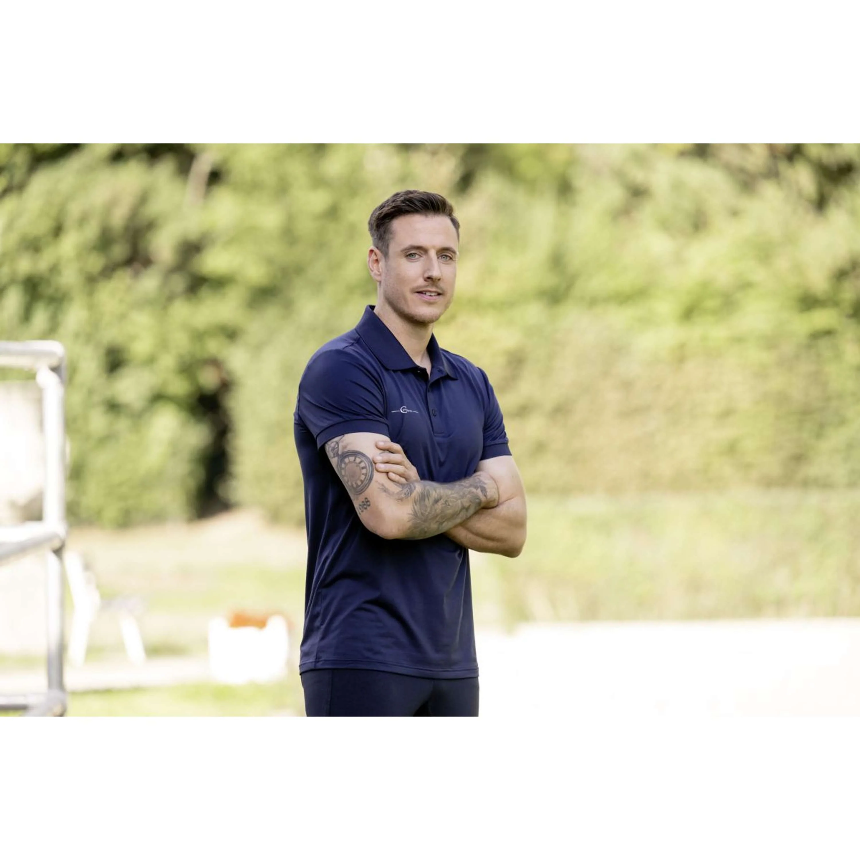 Covalliero Poloshirt Uomini Navy - Image 3