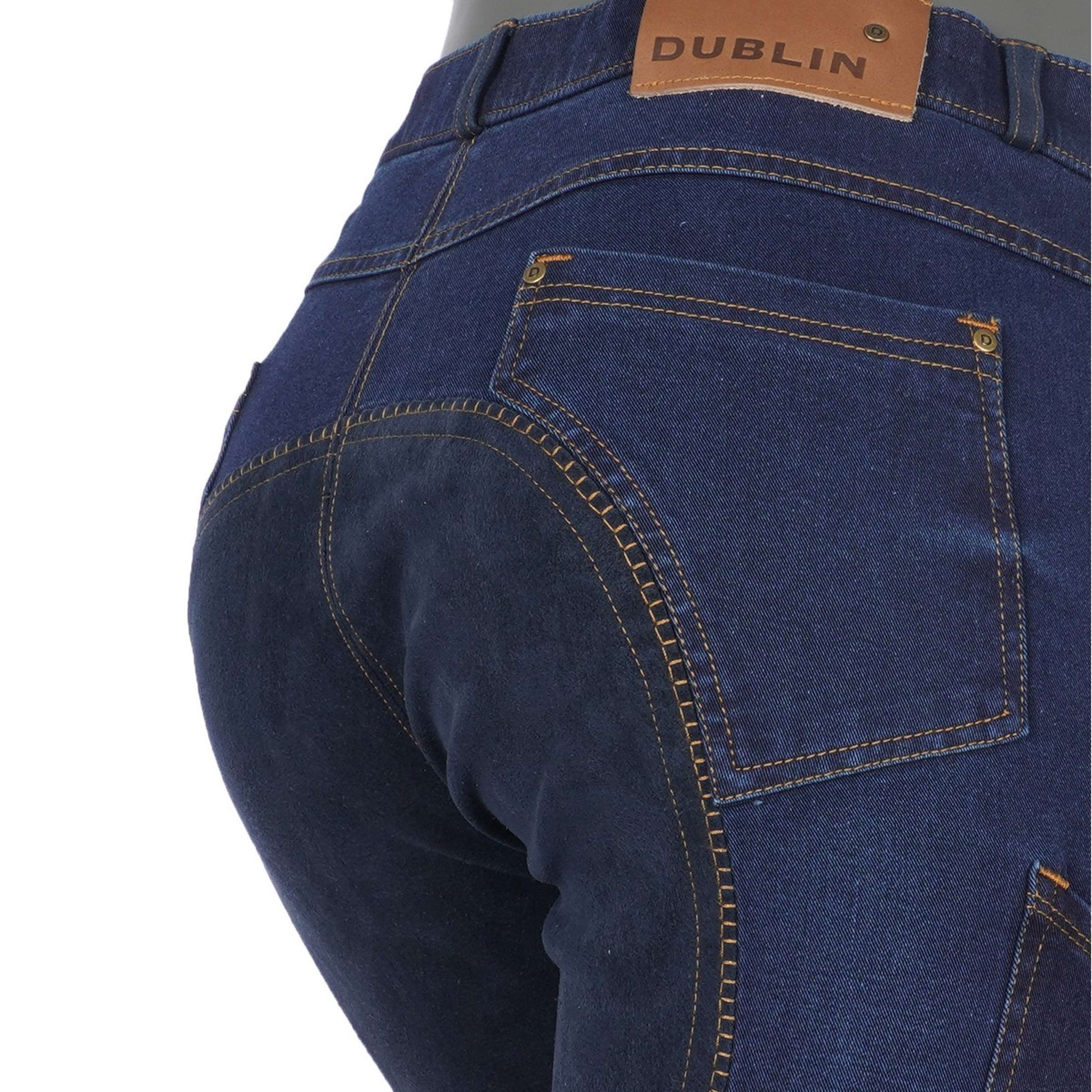Dublin Pantaloni da Equitazione Shona Blu denim/blu marino - Image 10