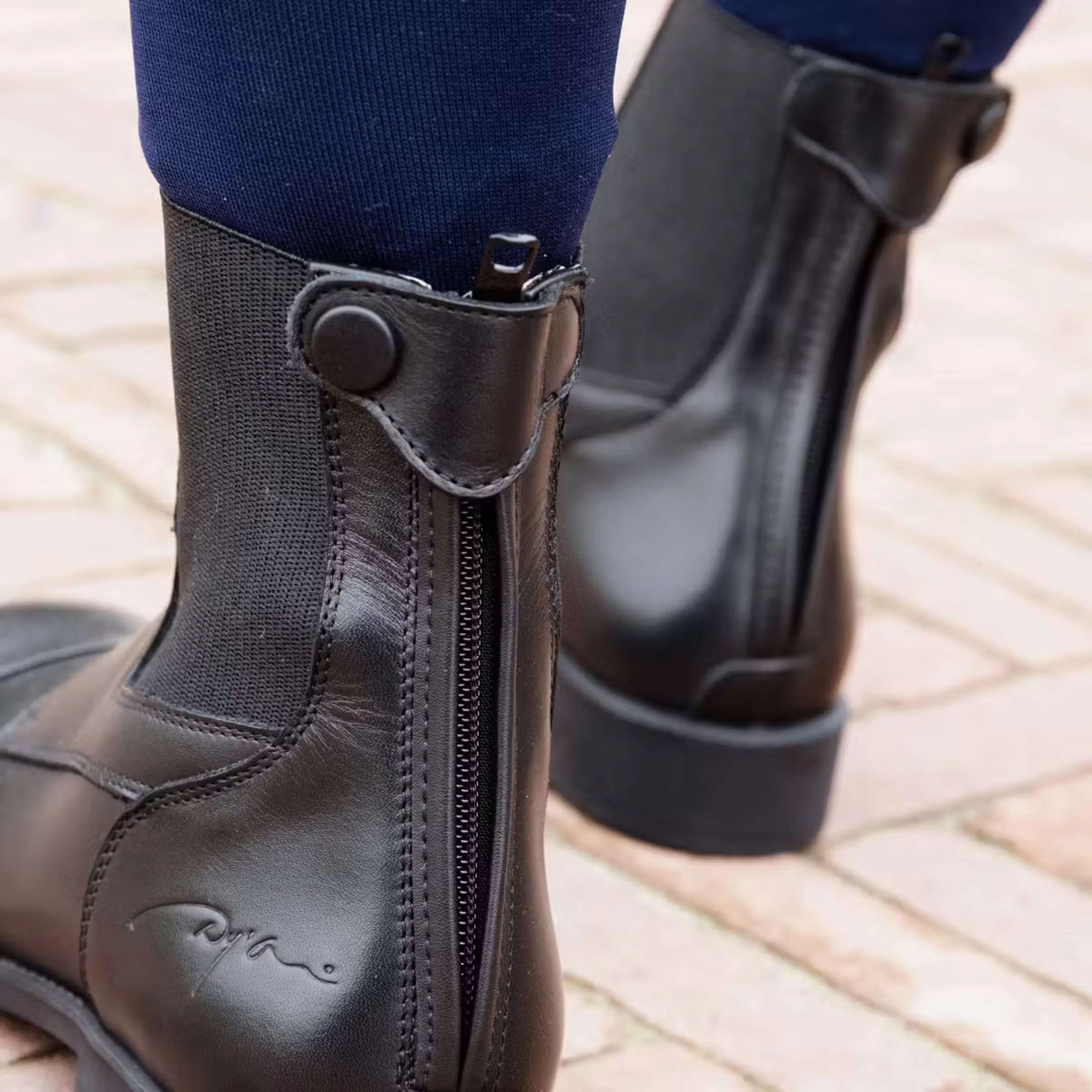 Dyon Stivaletti Front laces Nero - Image 9