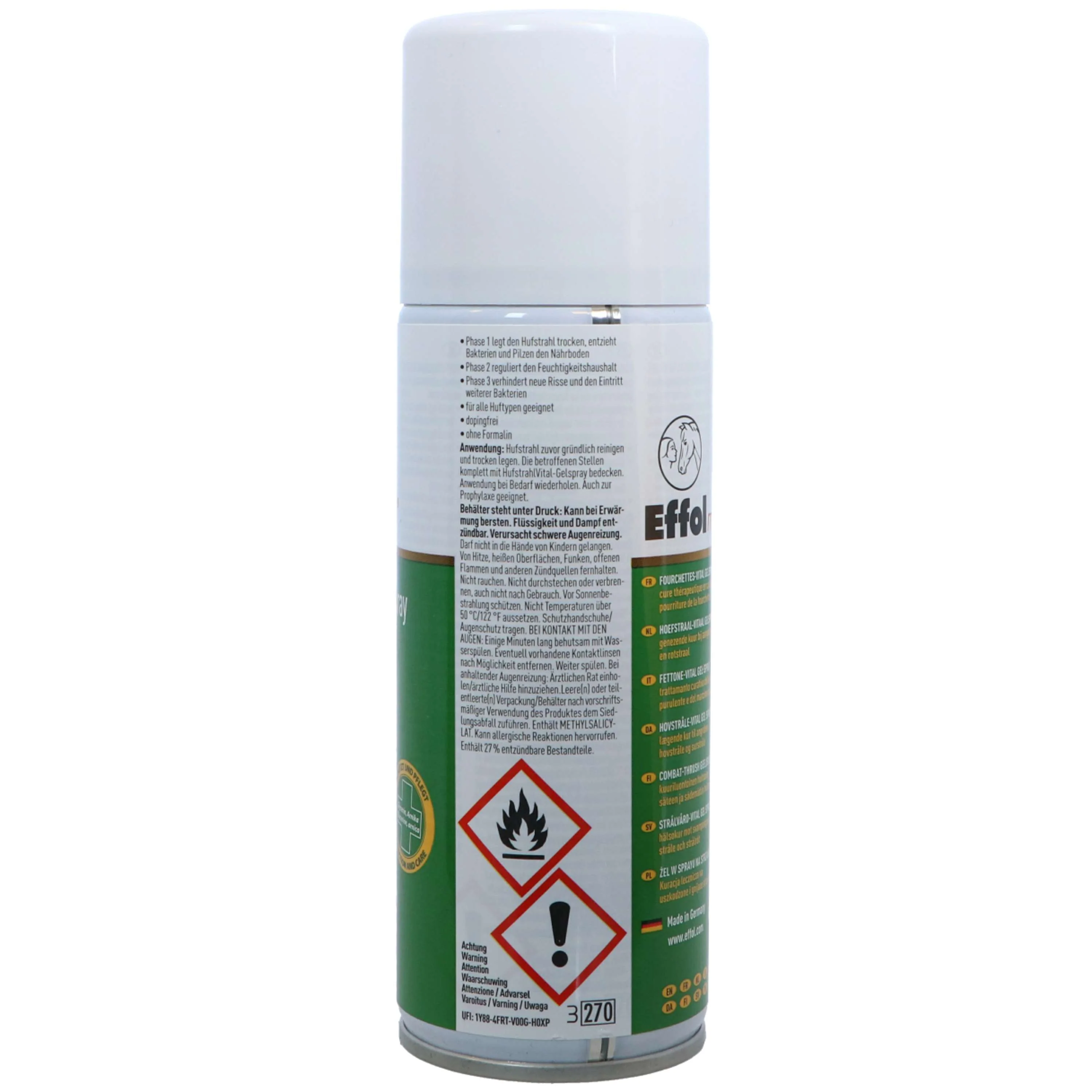 Effol Spray gel per fettone HoofstraalVital - Image 2