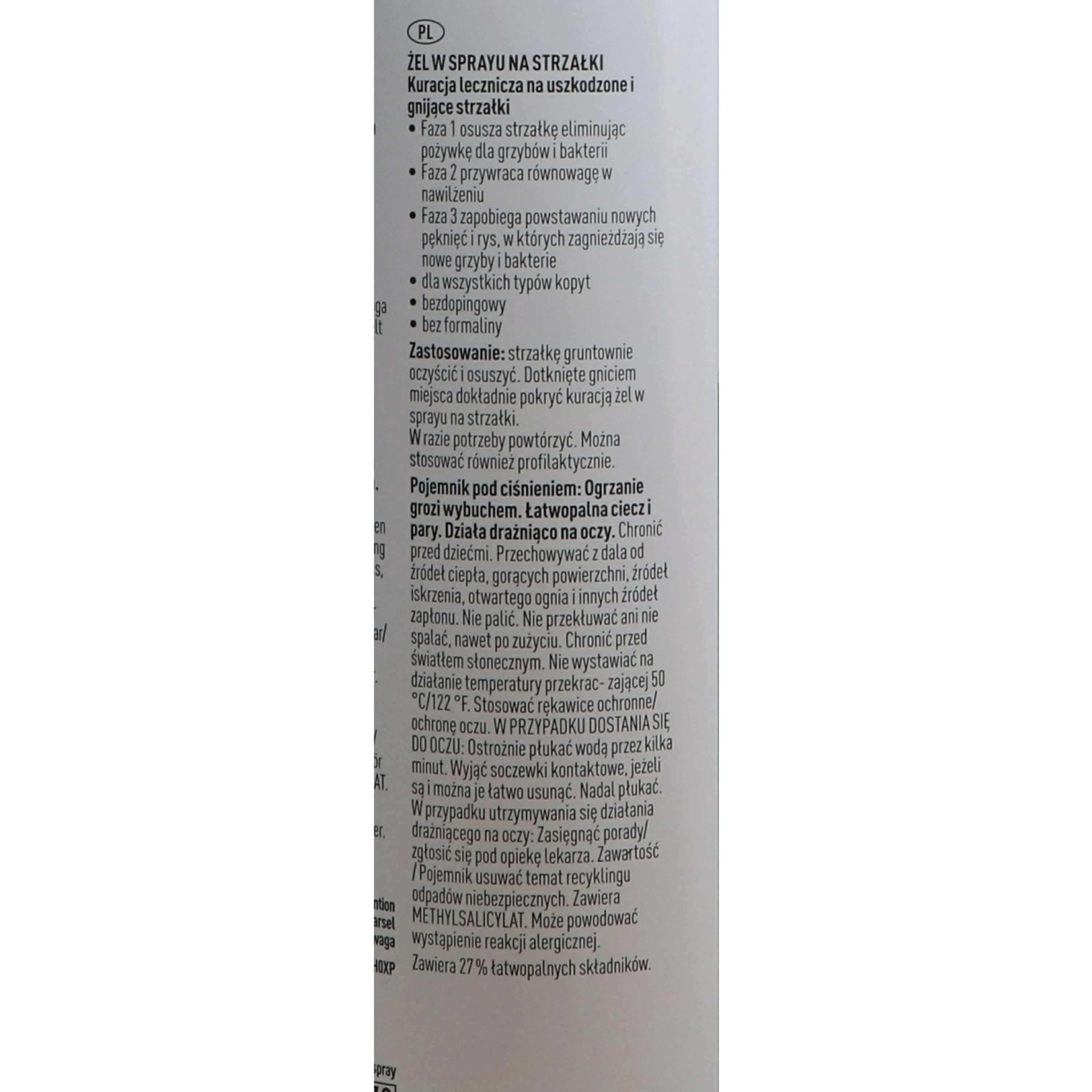 Effol Spray gel per fettone HoofstraalVital - Image 8