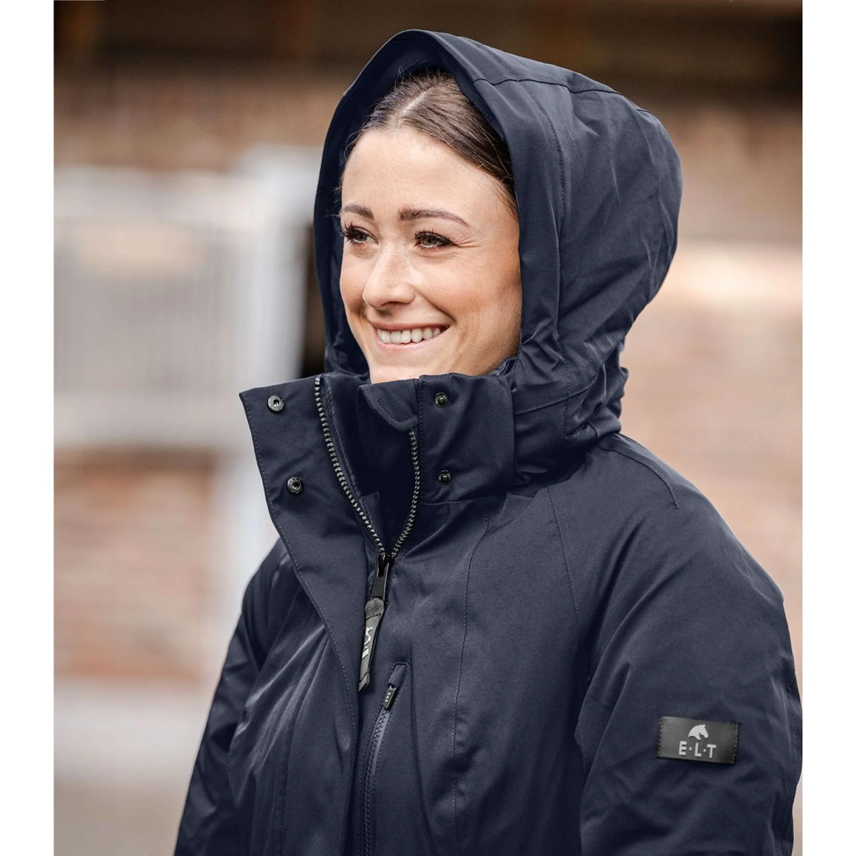 ELT Cappotto Lungo Opal Blu profondo - Image 5