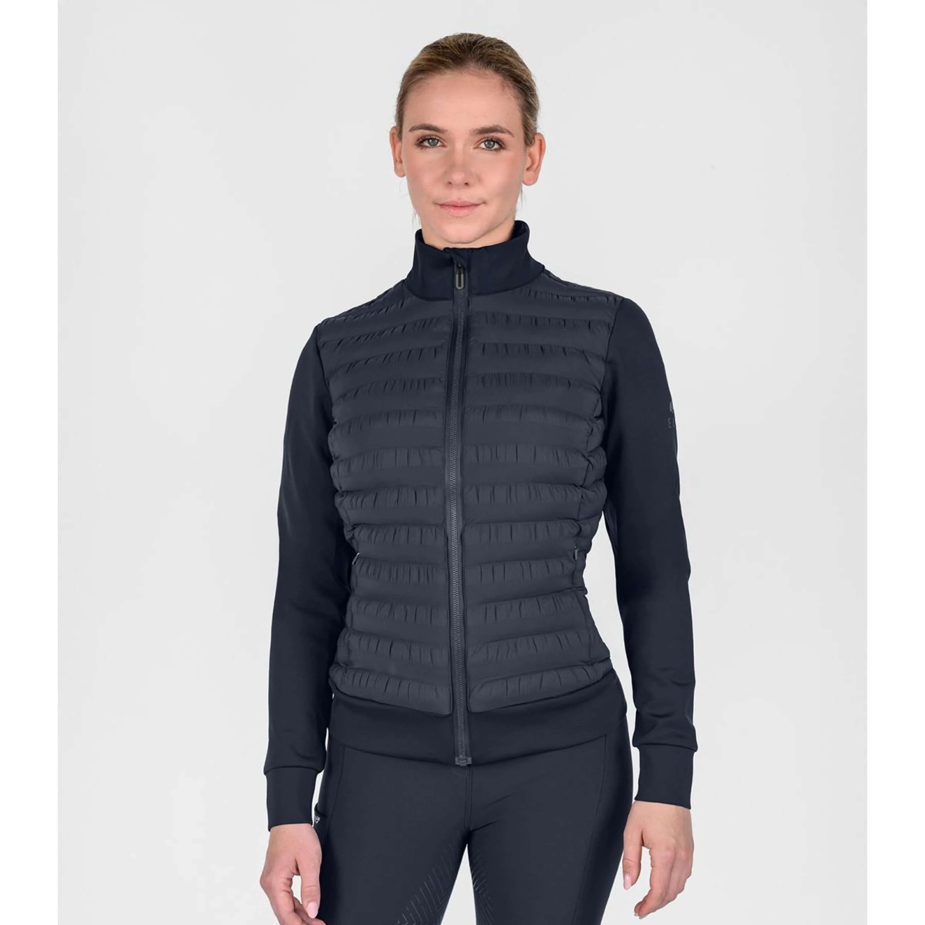 ELT Felpa con cappuccio e zip Sydney Deep Blue
