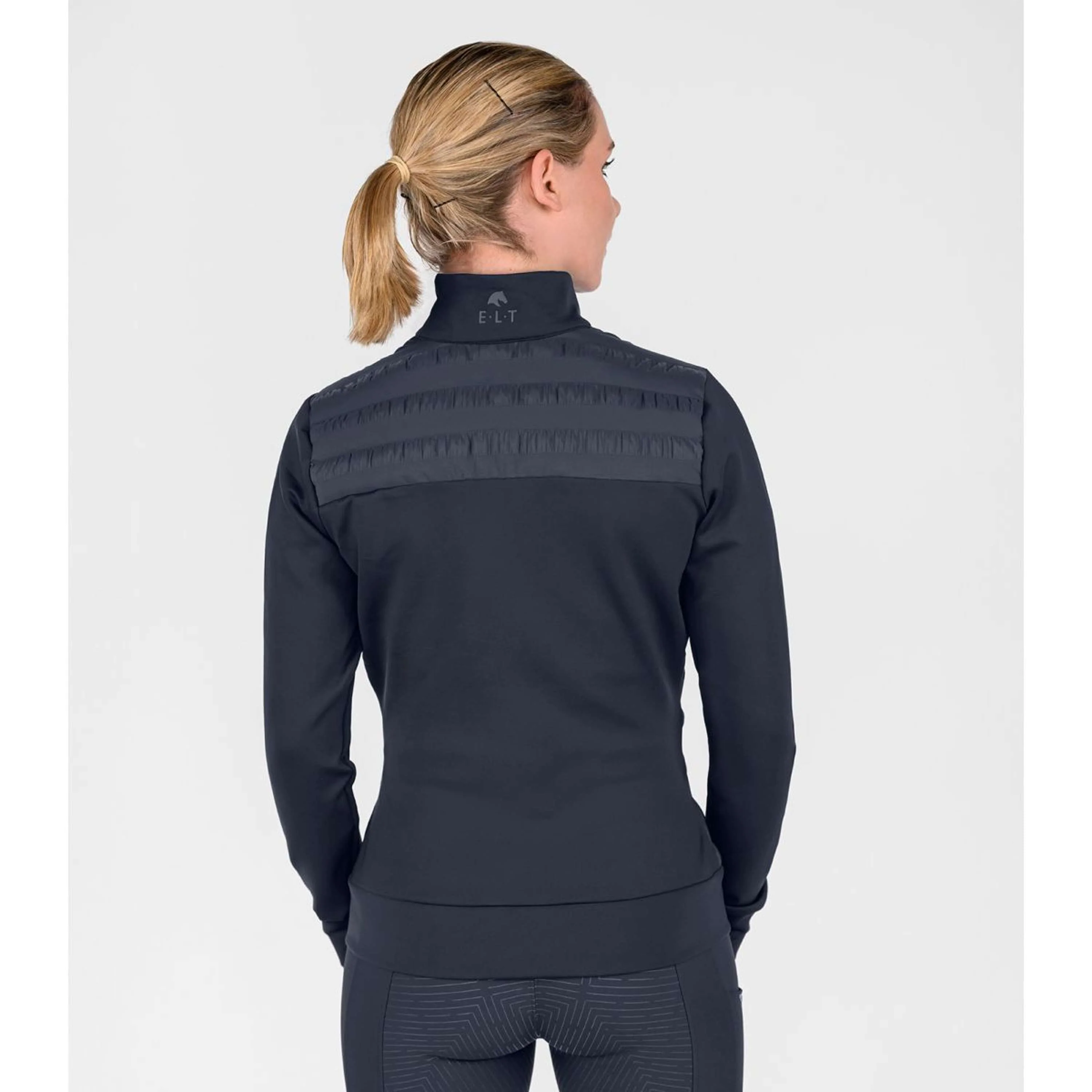 ELT Felpa con cappuccio e zip Sydney Deep Blue - Image 3