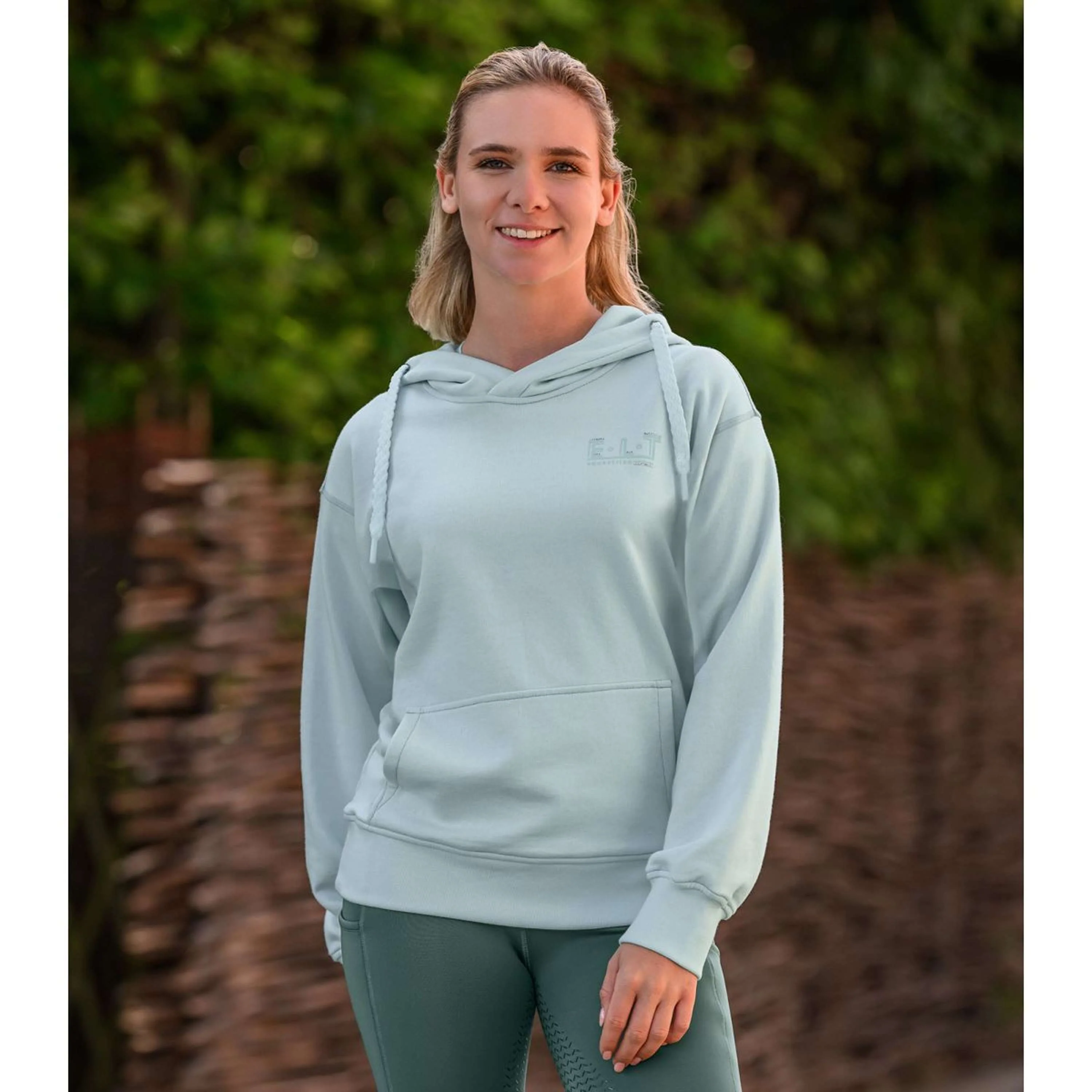 ELT Felpa con cappuccio Straßburg Verde menta