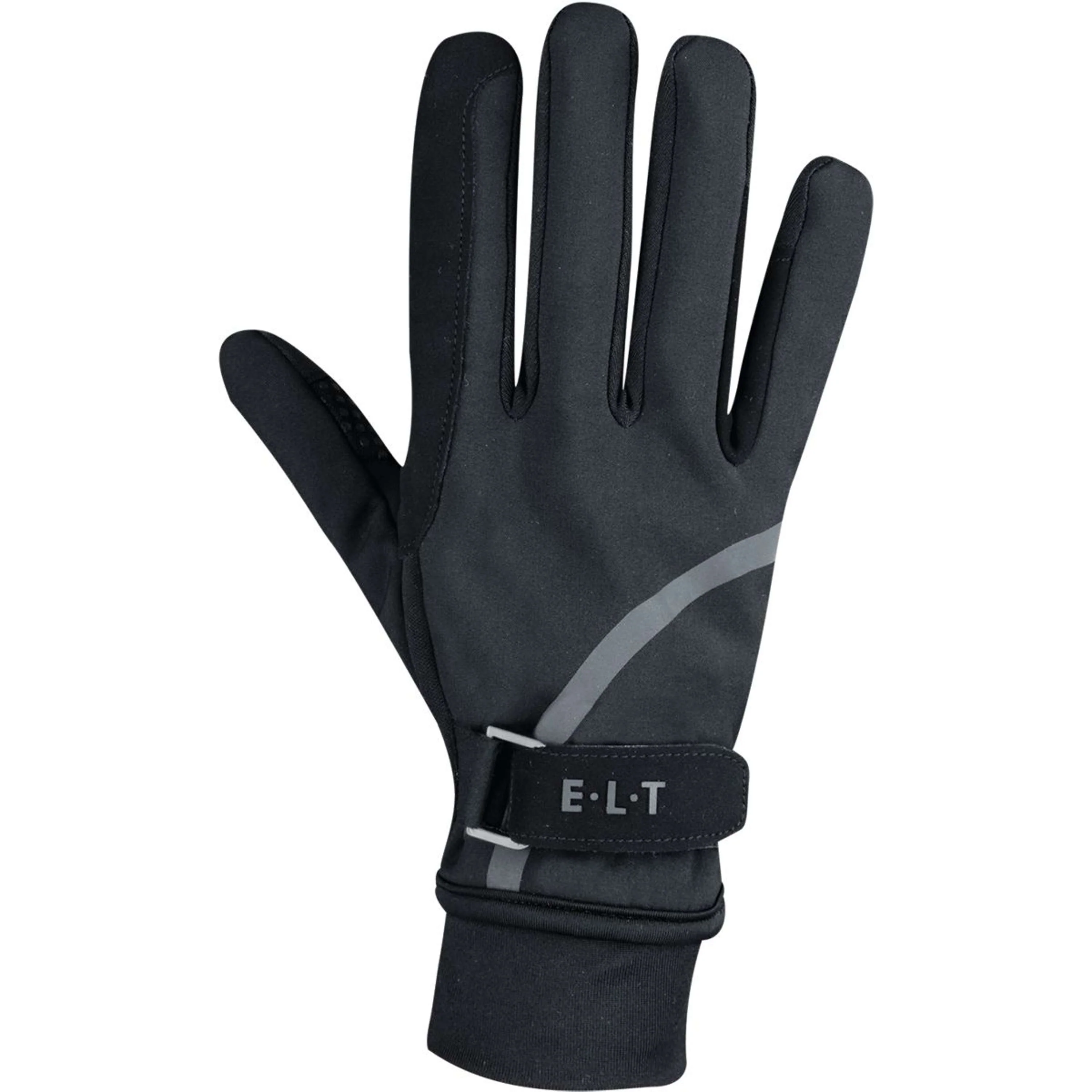 ELT Guanti da Equitazione Locarno Nero