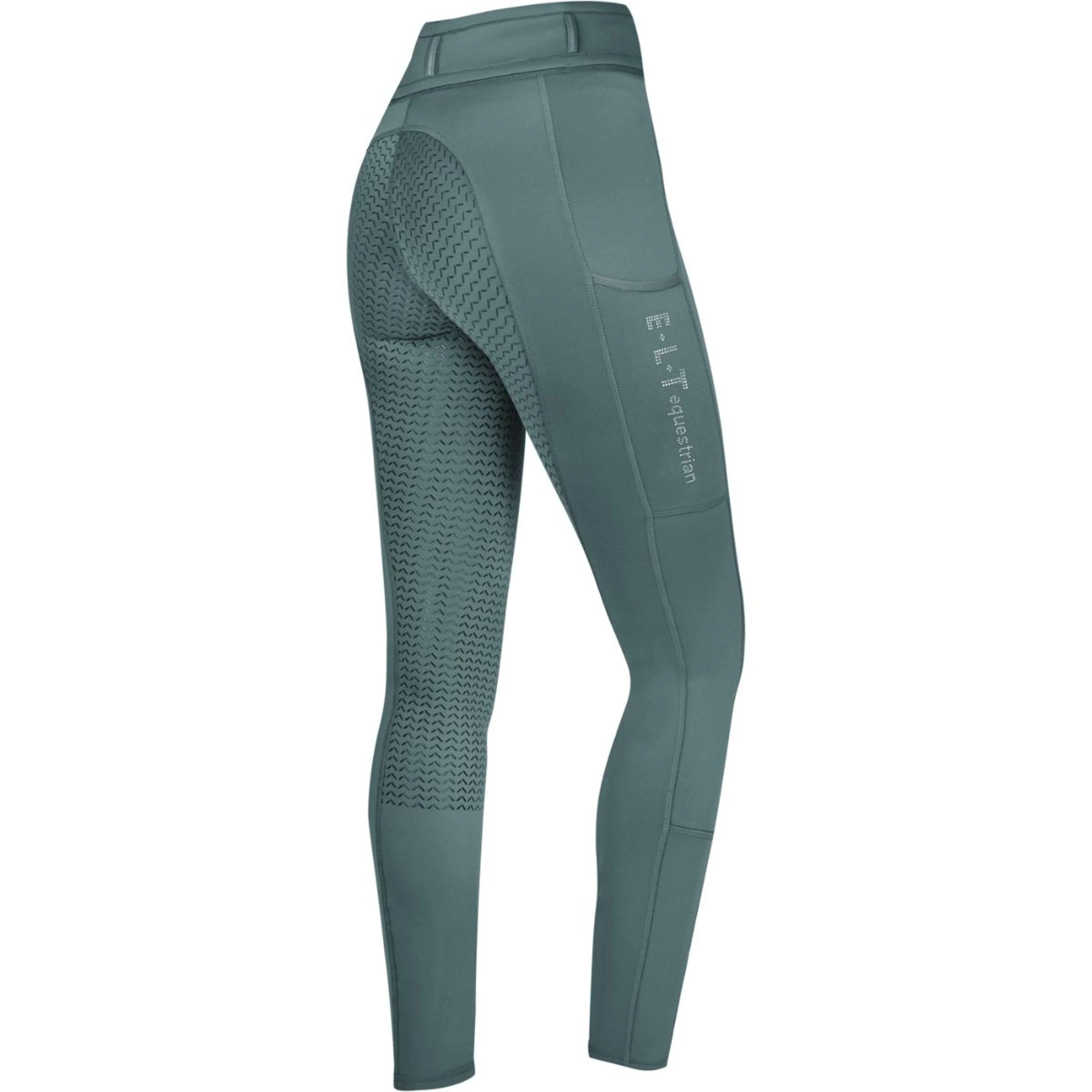 ELT Leggings da Equitazione Ella Glam Pine Green - Image 2