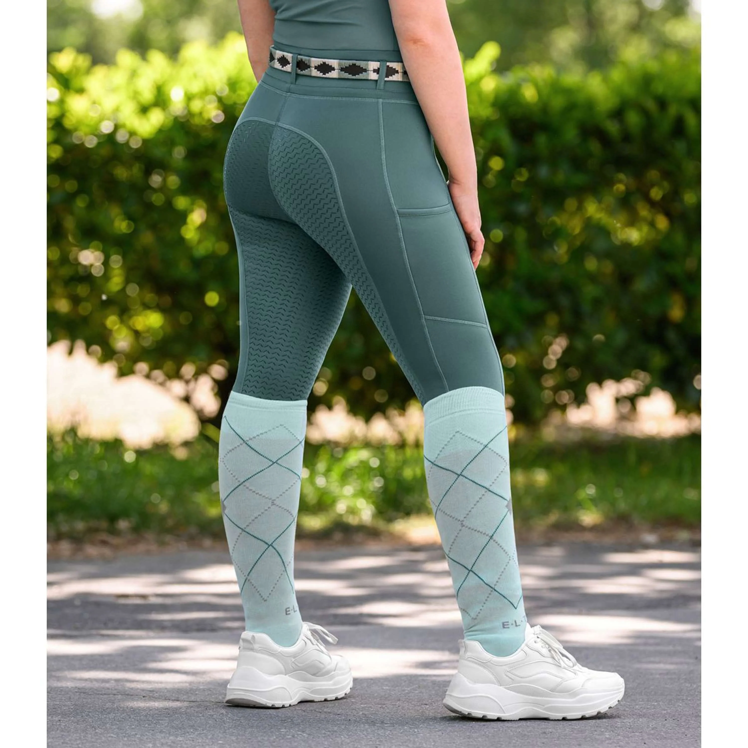 ELT Leggings da Equitazione Ella Pine Green - Image 3