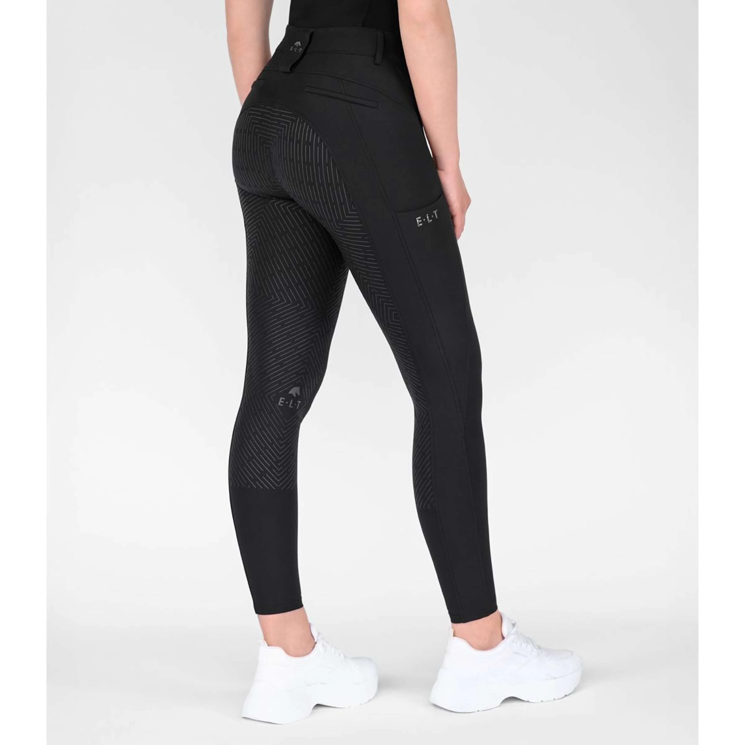 ELT Pantaloni da Equitazione Comfort Ride silicone Nero - Image 2