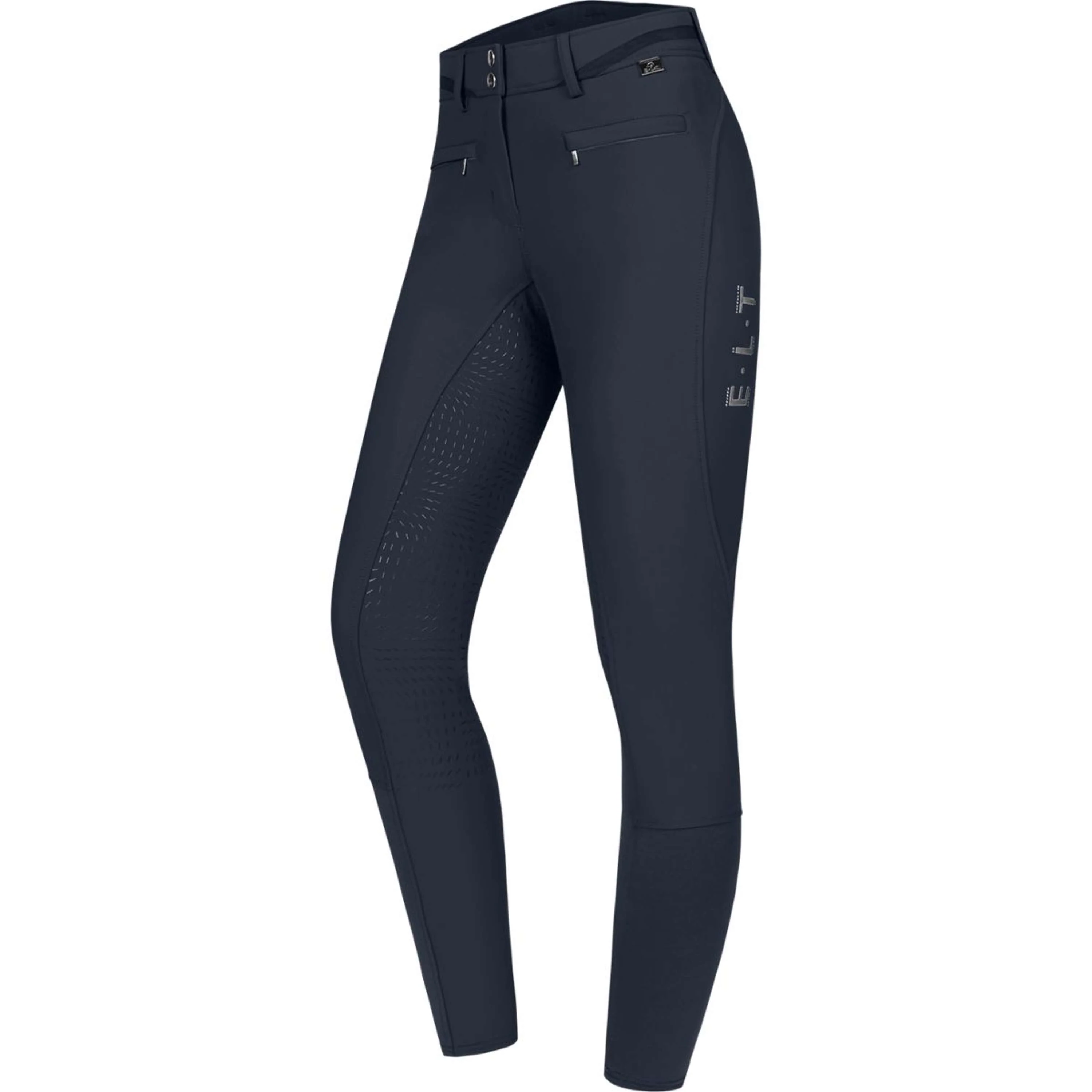 ELT Pantaloni da Equitazione Maja Glam Curved Blu profondo
