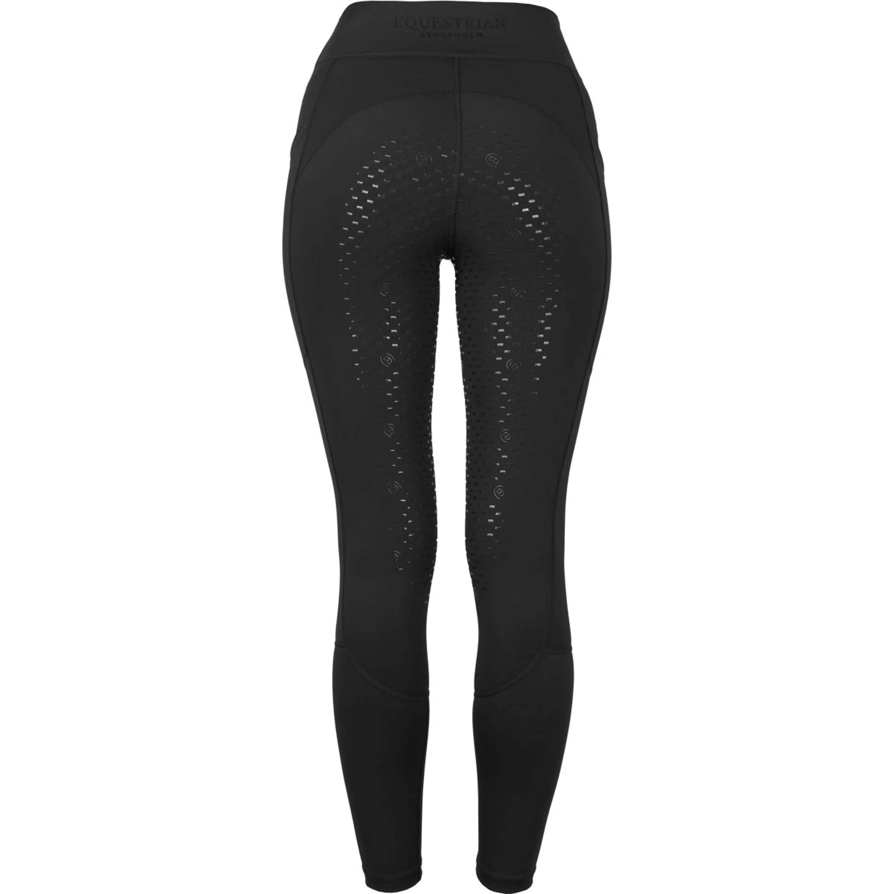 Equestrian Stockholm Leggings da Equitazione Movement Dressage All Black - Image 3