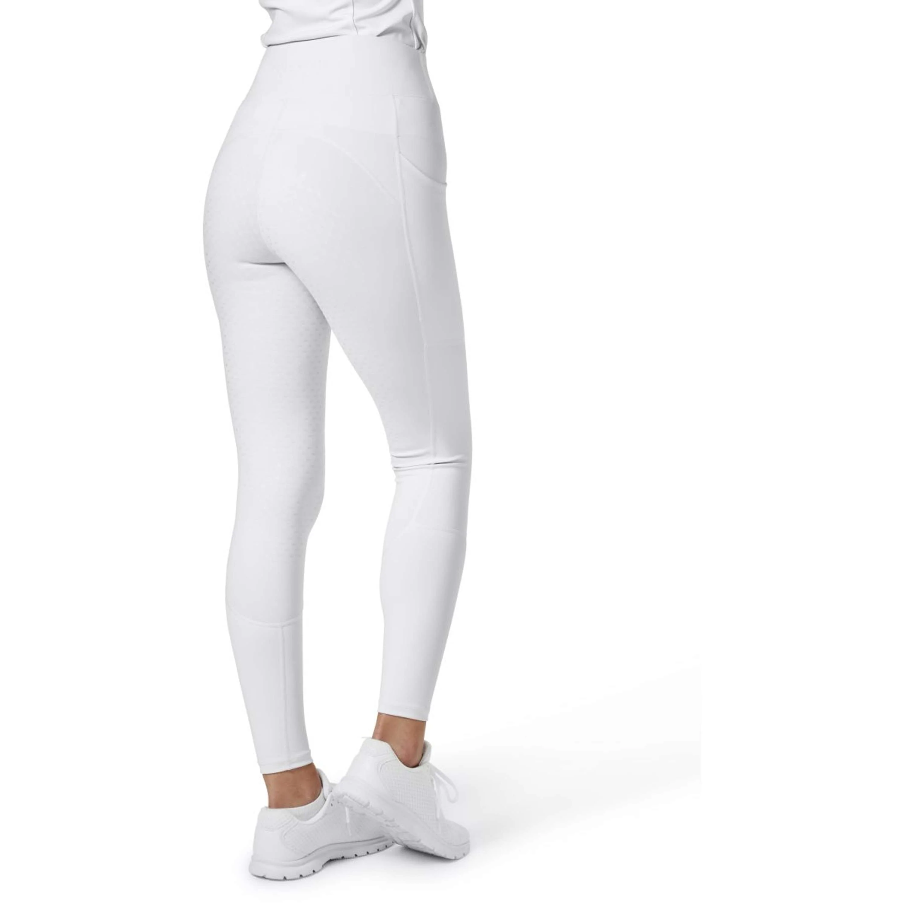 Equestrian Stockholm Leggings da Equitazione Movement Dressage Bianco - Image 5