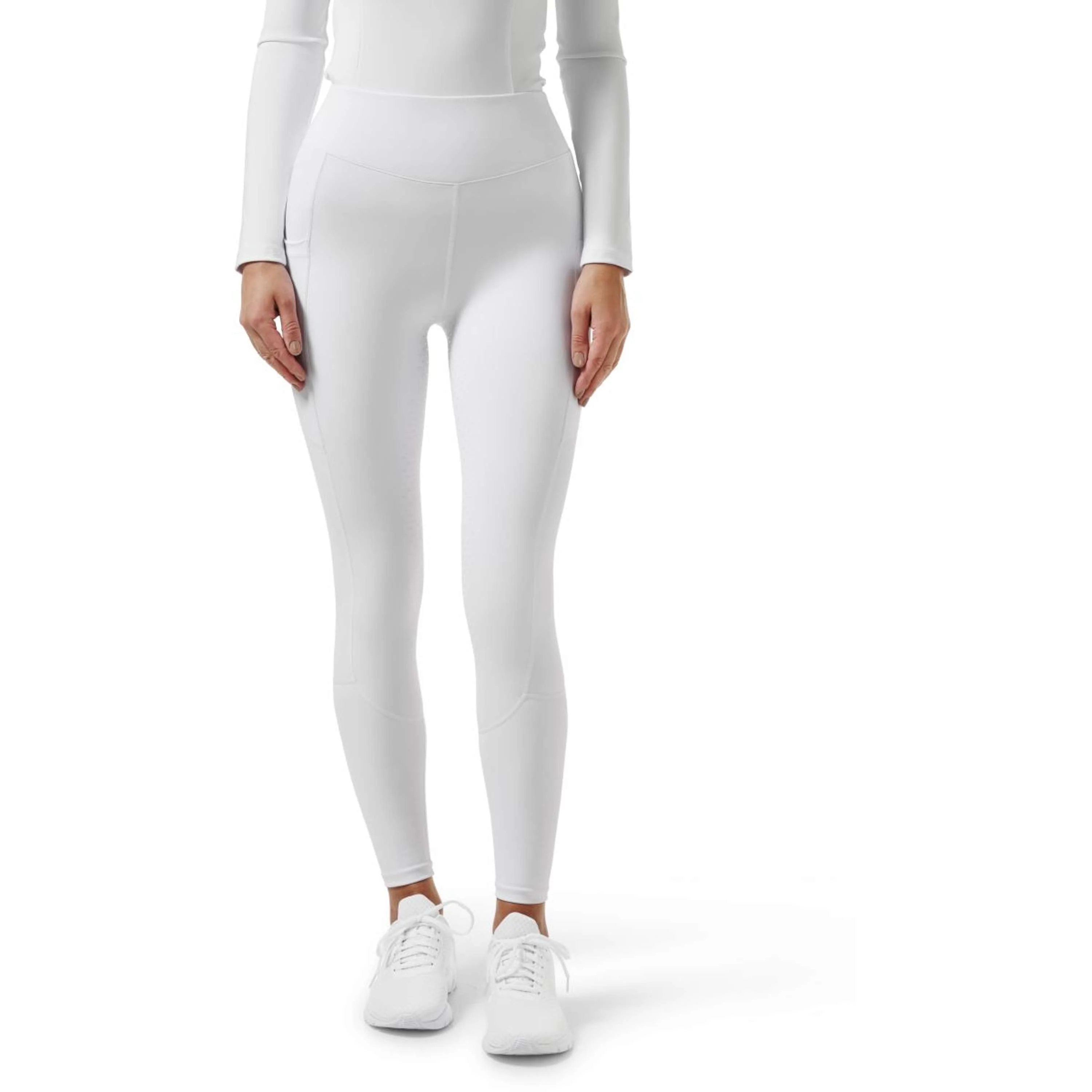 Equestrian Stockholm Leggings da Equitazione Movement Dressage Bianco - Image 6
