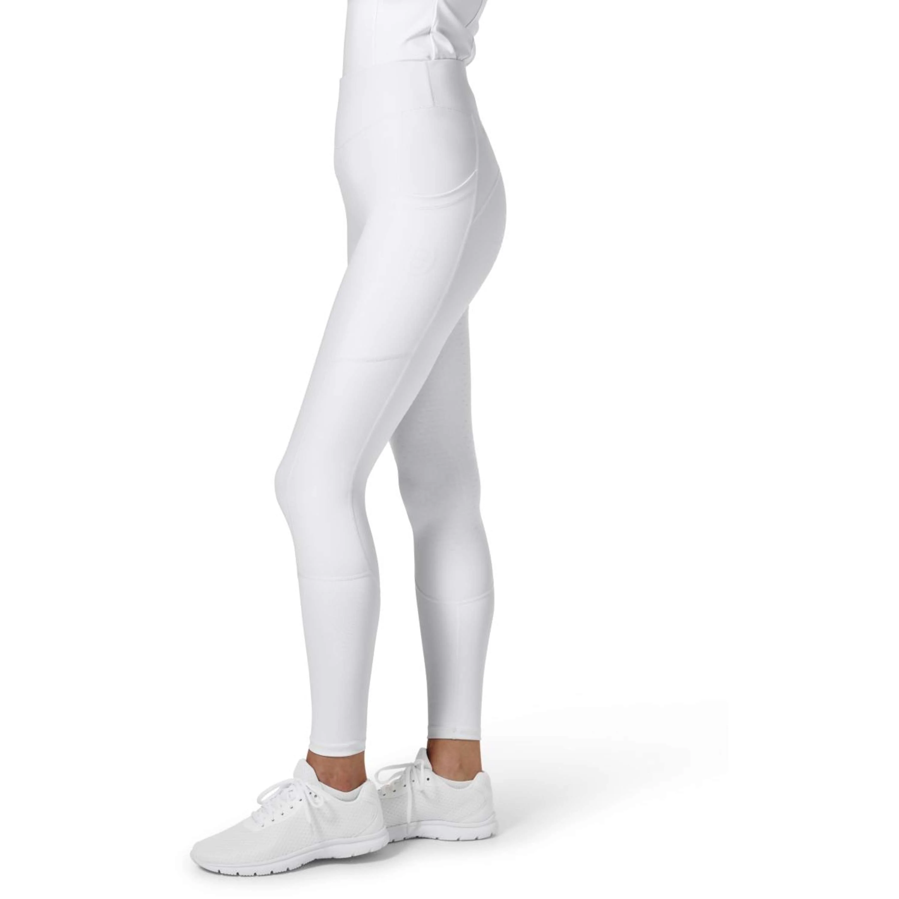 Equestrian Stockholm Leggings da Equitazione Movement Dressage Bianco - Image 7
