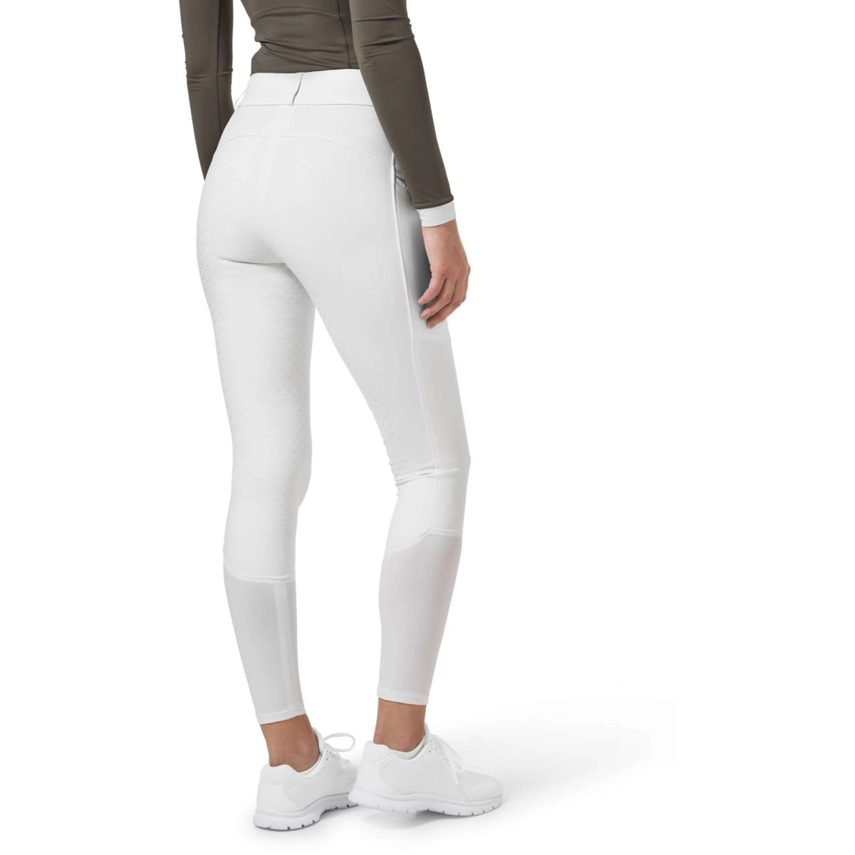 Equestrian Stockholm Pantaloni da Equitazione Elite Dressage Bianco - Image 7