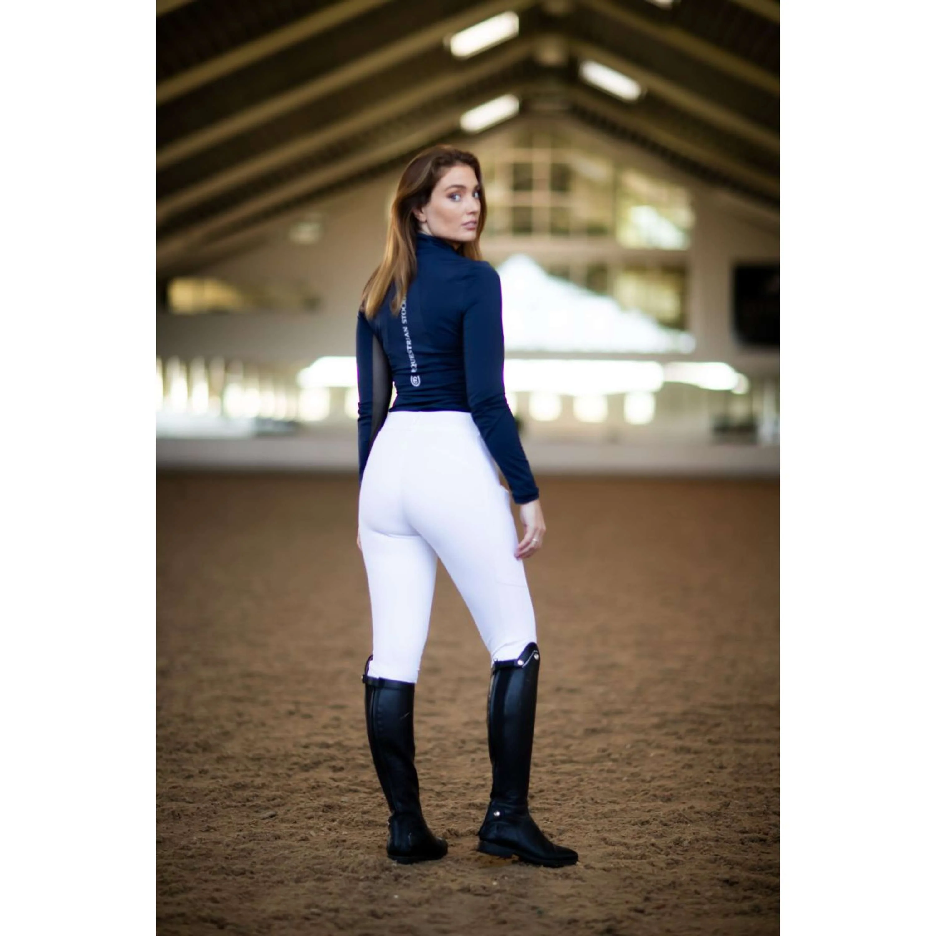 Equestrian Stockholm Maglietta Air Breeze Sun Blu notte - Image 6