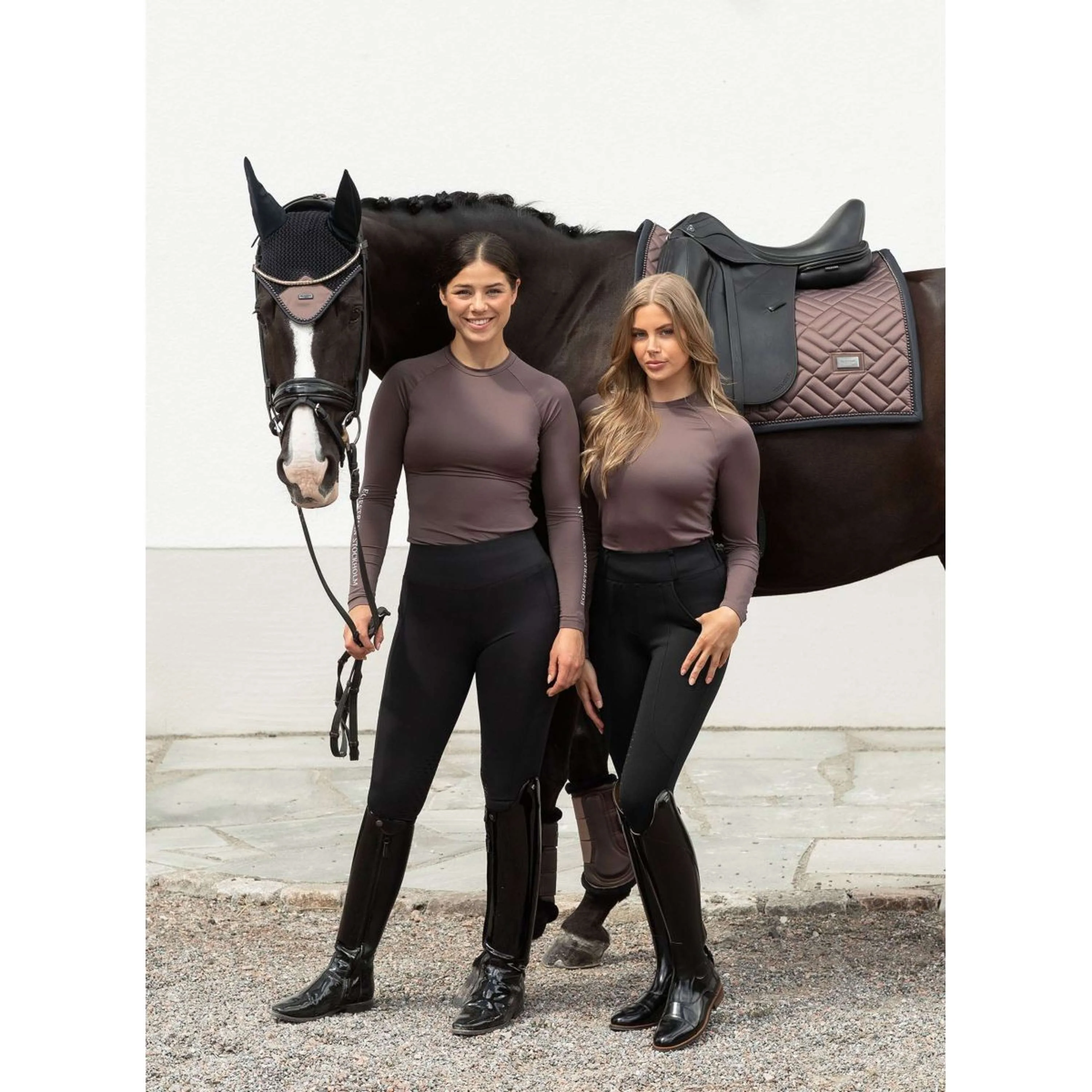 Equestrian Stockholm Maglietta Dynamic Moka - Image 6