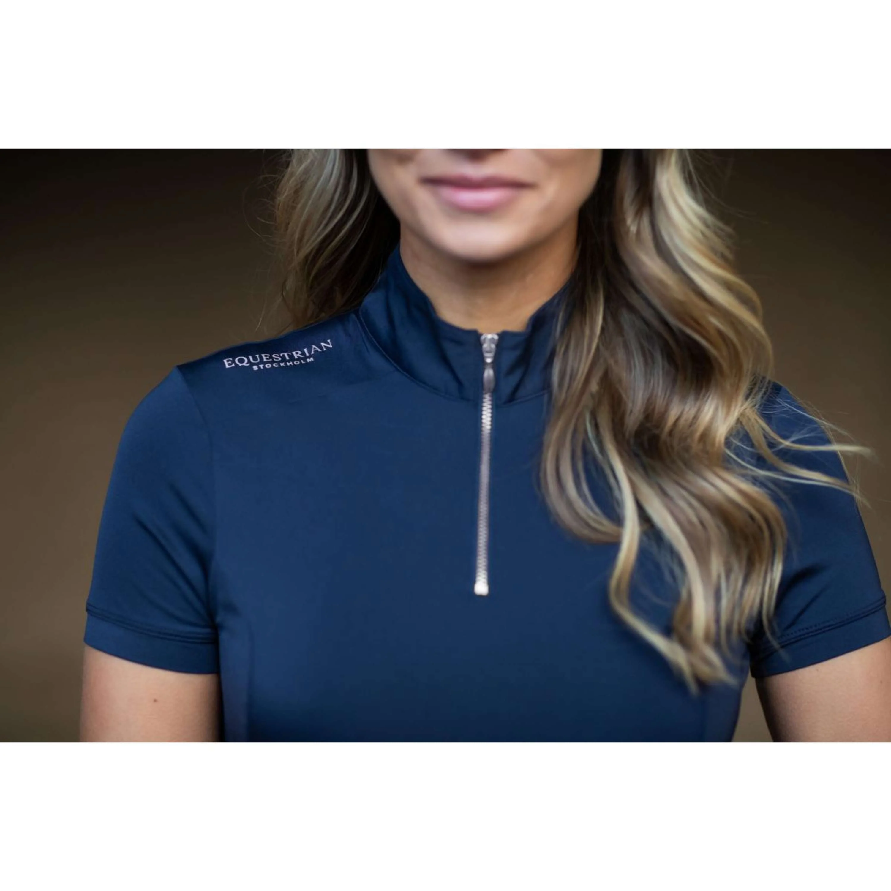 Equestrian Stockholm Maglietta UV Protection Blu notte - Image 7