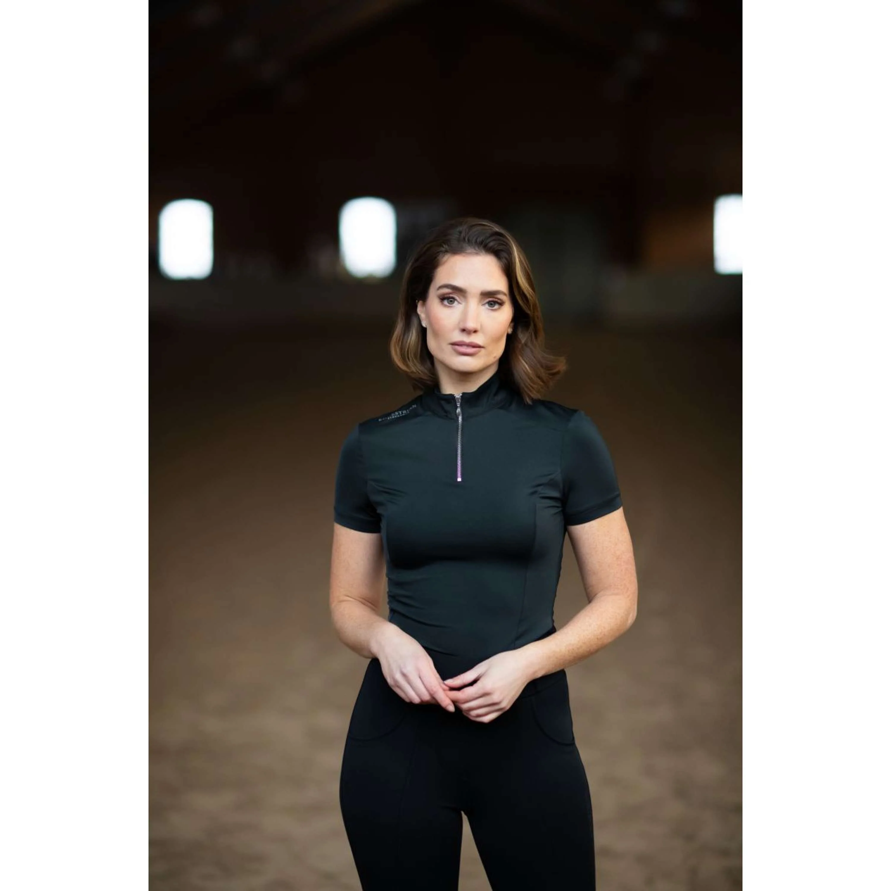 Equestrian Stockholm Maglietta UV Protection Edizione nera - Image 2